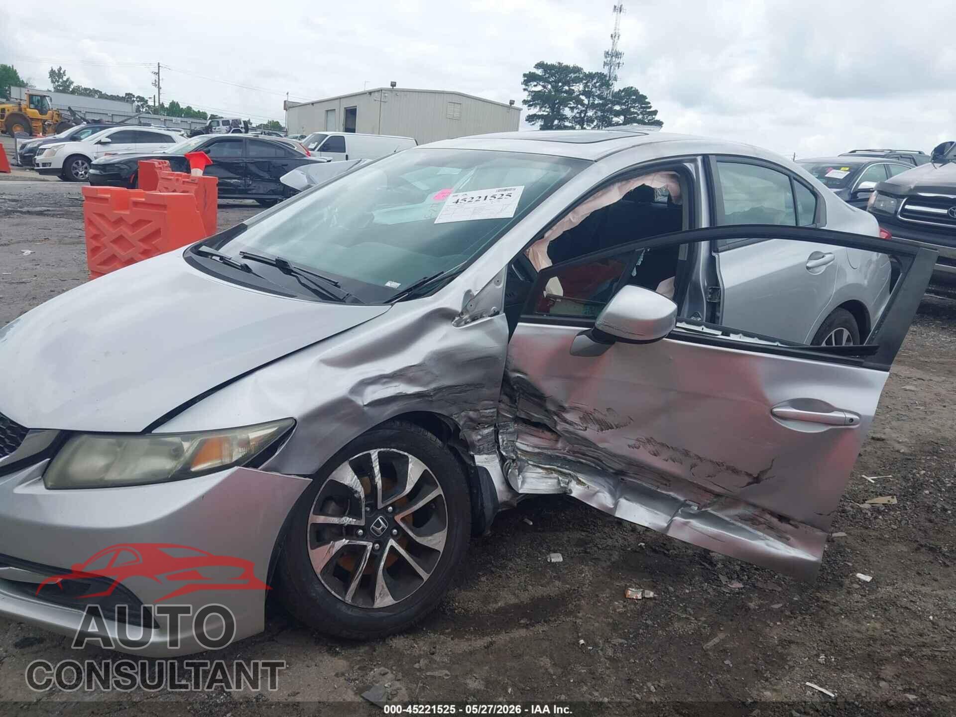 HONDA CIVIC 2013 - 19XFB2F86DE088191
