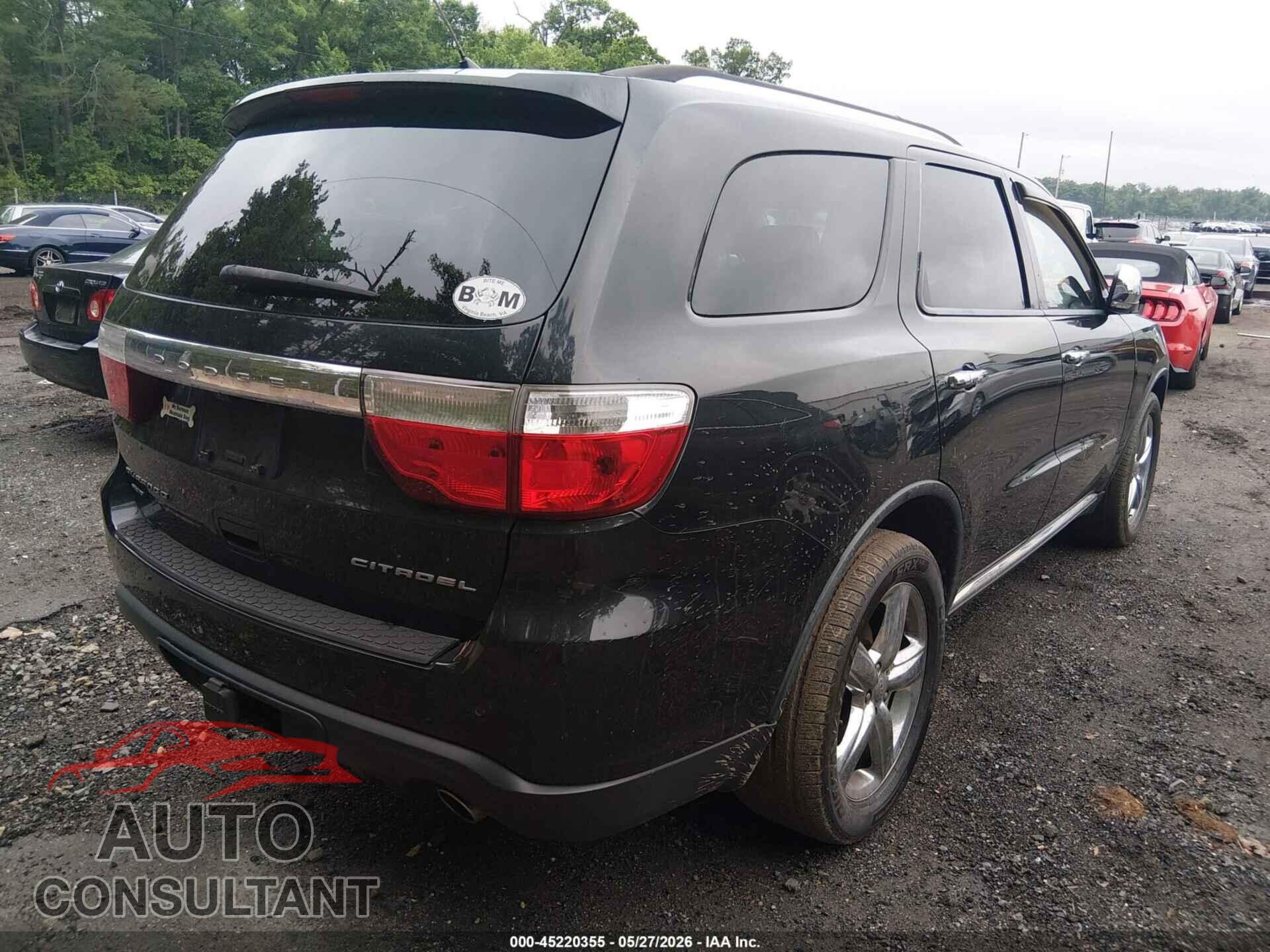 DODGE DURANGO 2013 - 1C4SDJET0DC500752