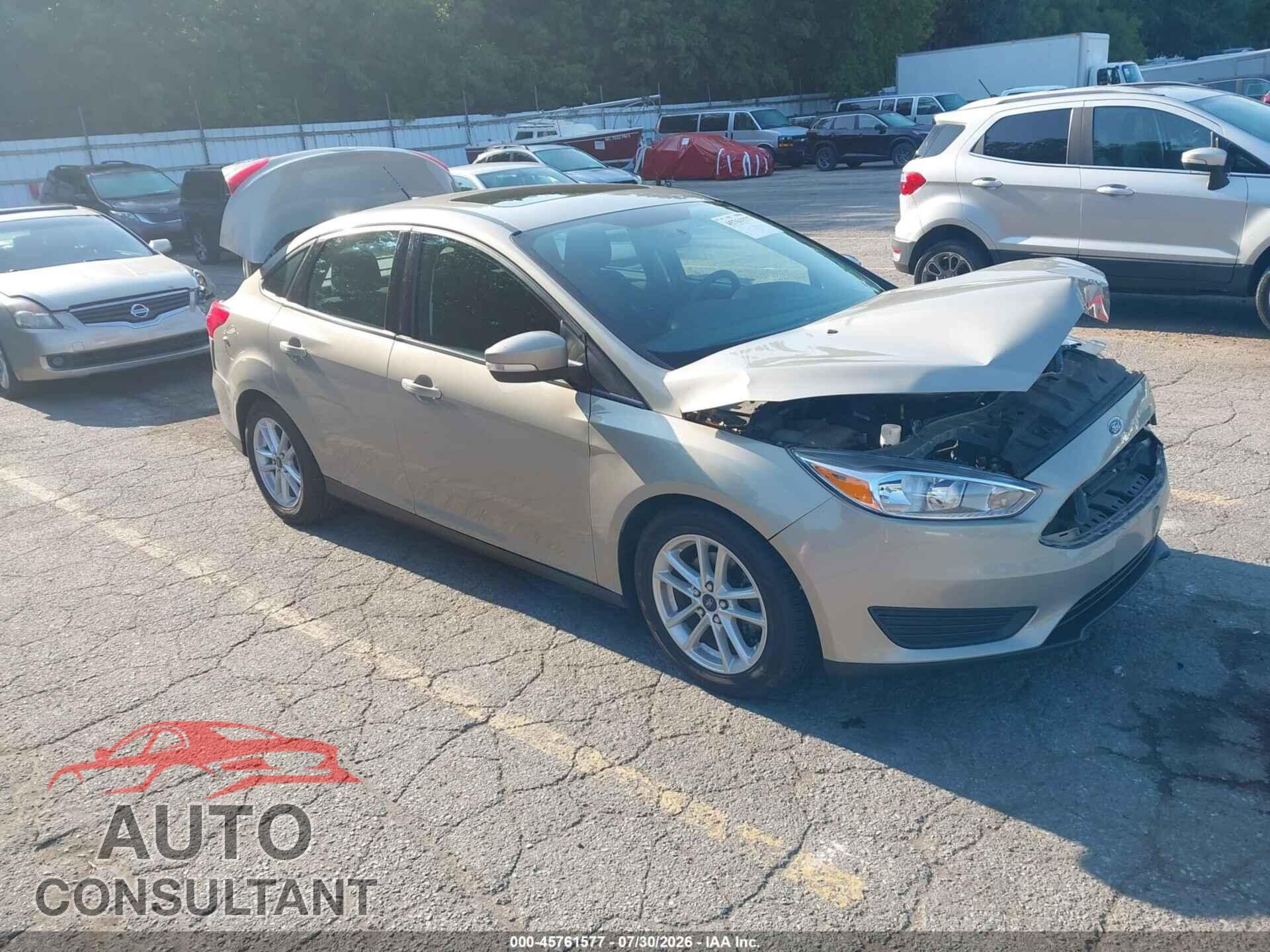 FORD FOCUS 2016 - 1FADP3F27GL232908