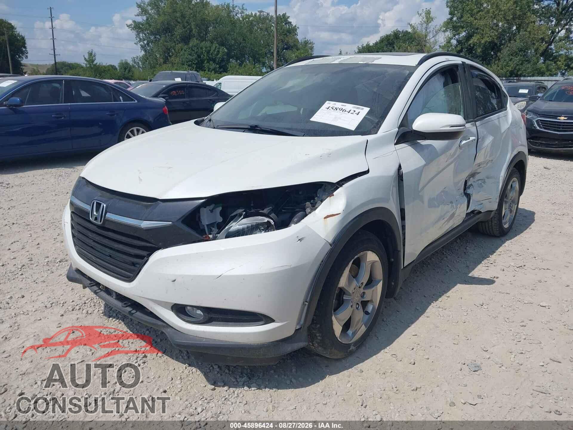 HONDA HR-V 2017 - 3CZRU5G54HM727770