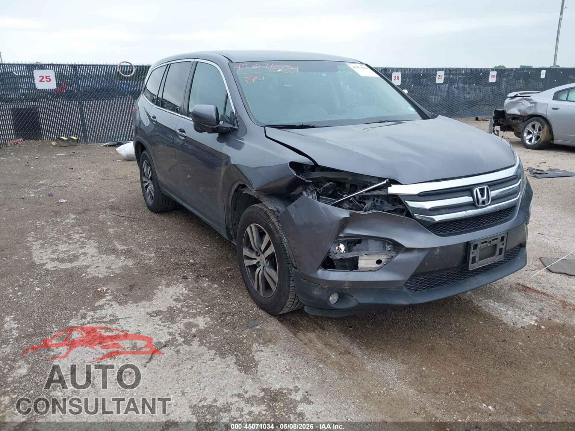 HONDA PILOT 2017 - 5FNYF5H32HB031504