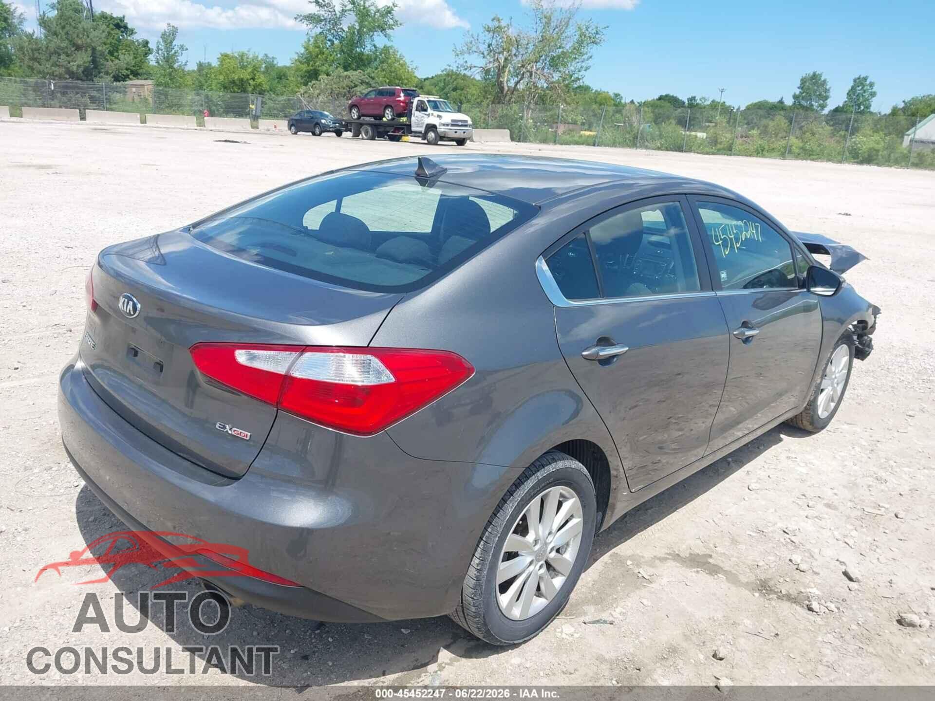 KIA FORTE 2014 - KNAFX4A87E5115381