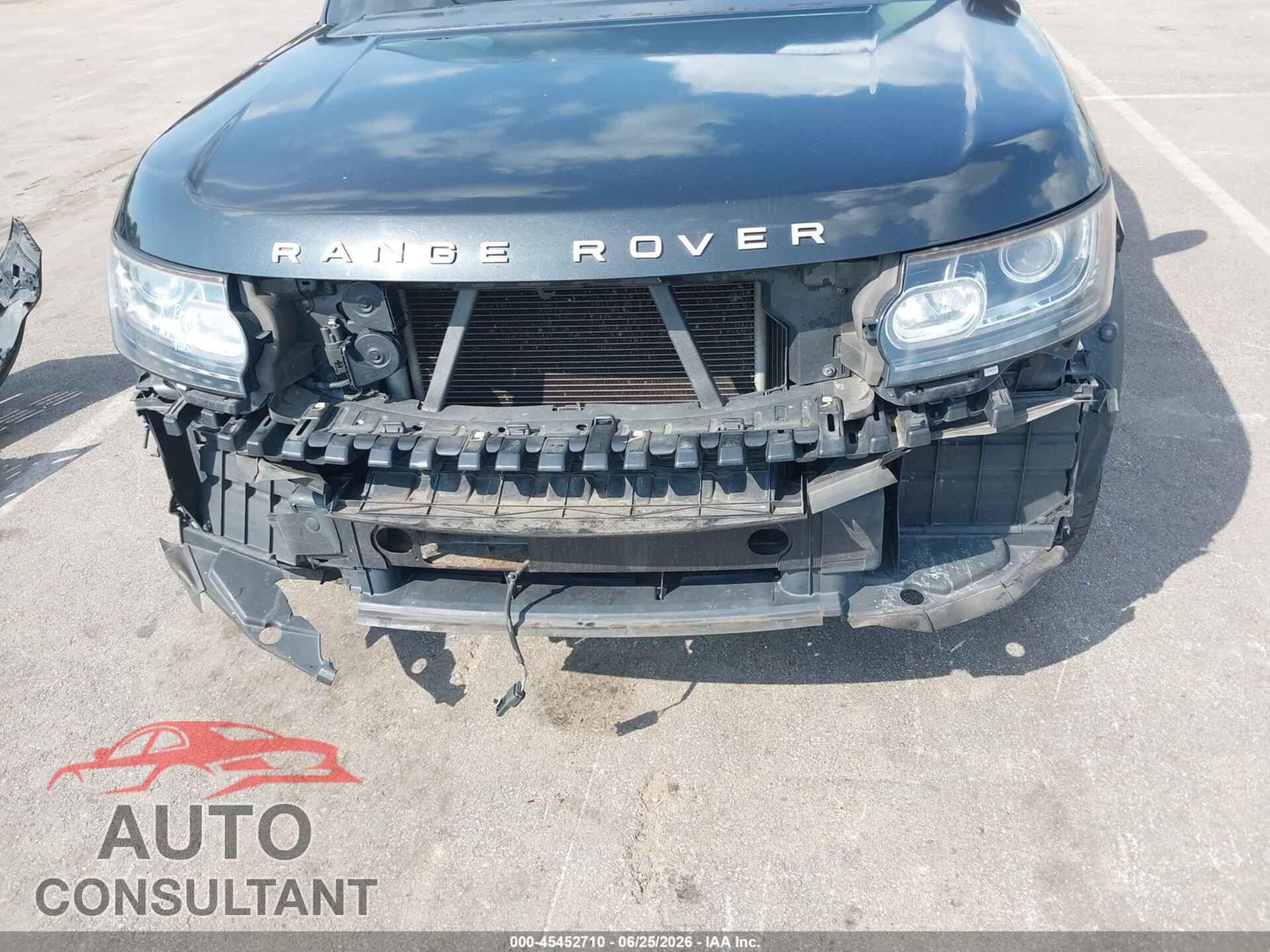 LAND ROVER RANGE ROVER 2013 - SALGS2DF4DA104017