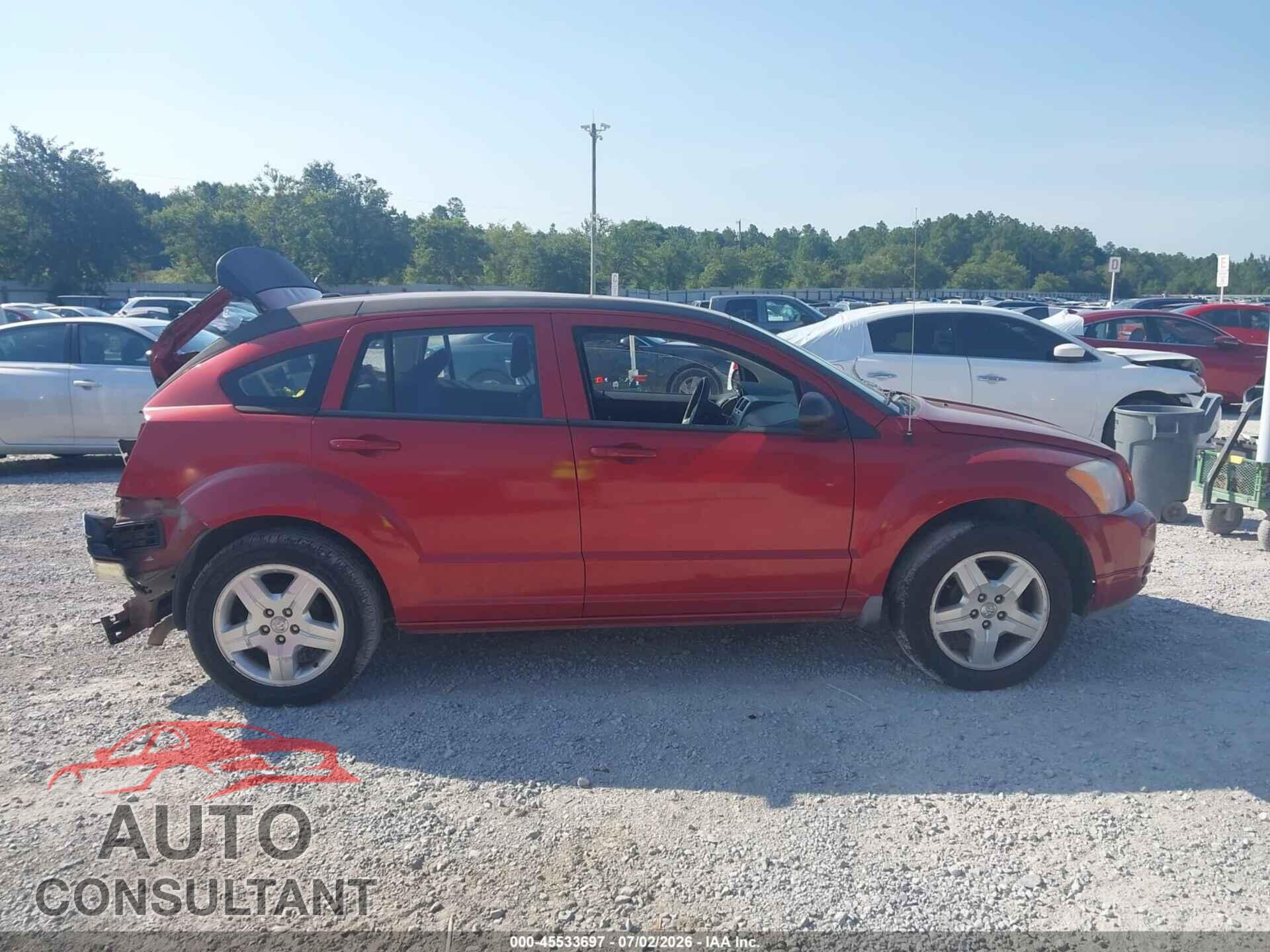 DODGE CALIBER 2009 - 1B3HB48A19D112198