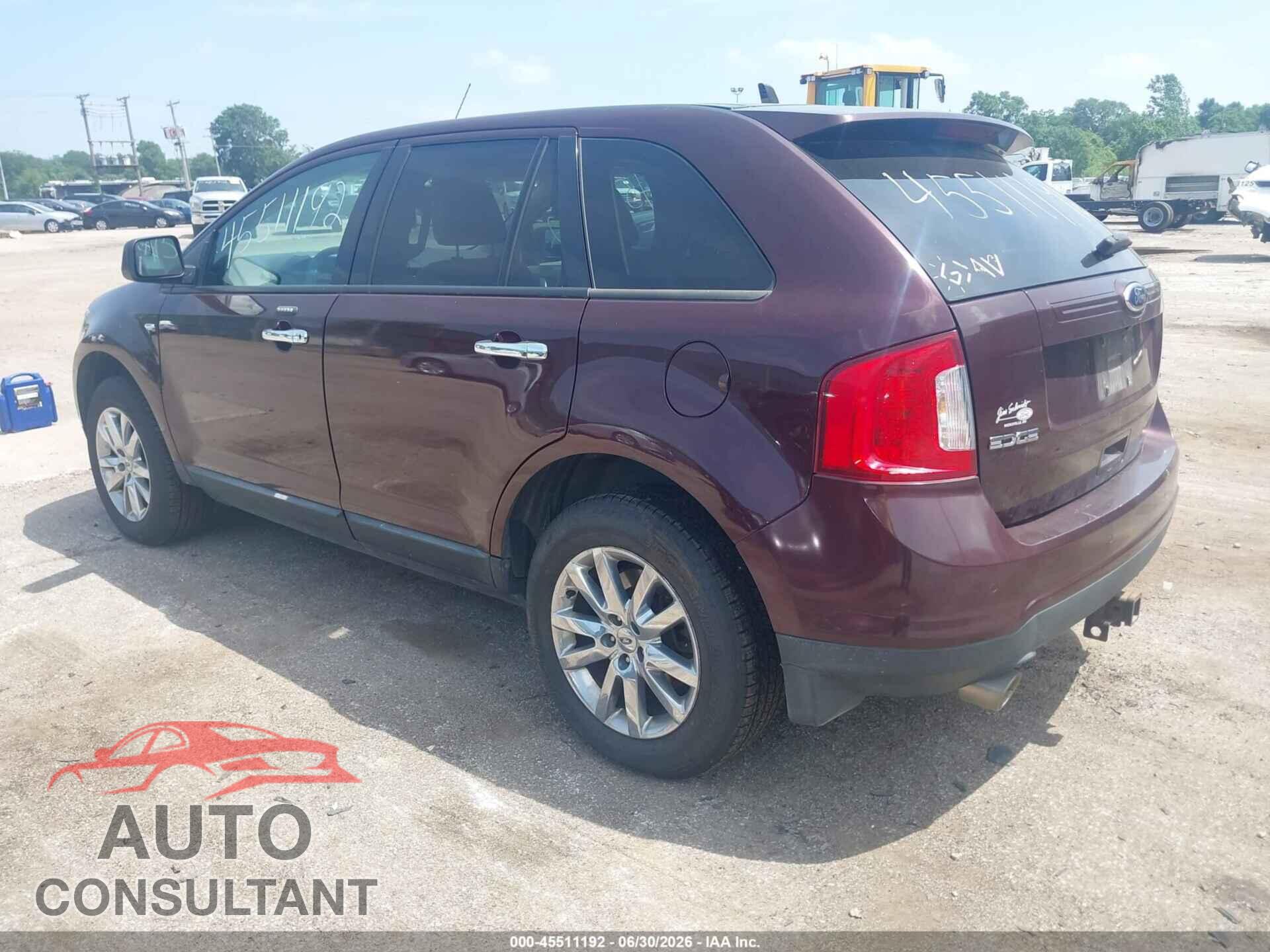 FORD EDGE 2011 - 2FMDK3JC6BBA46483