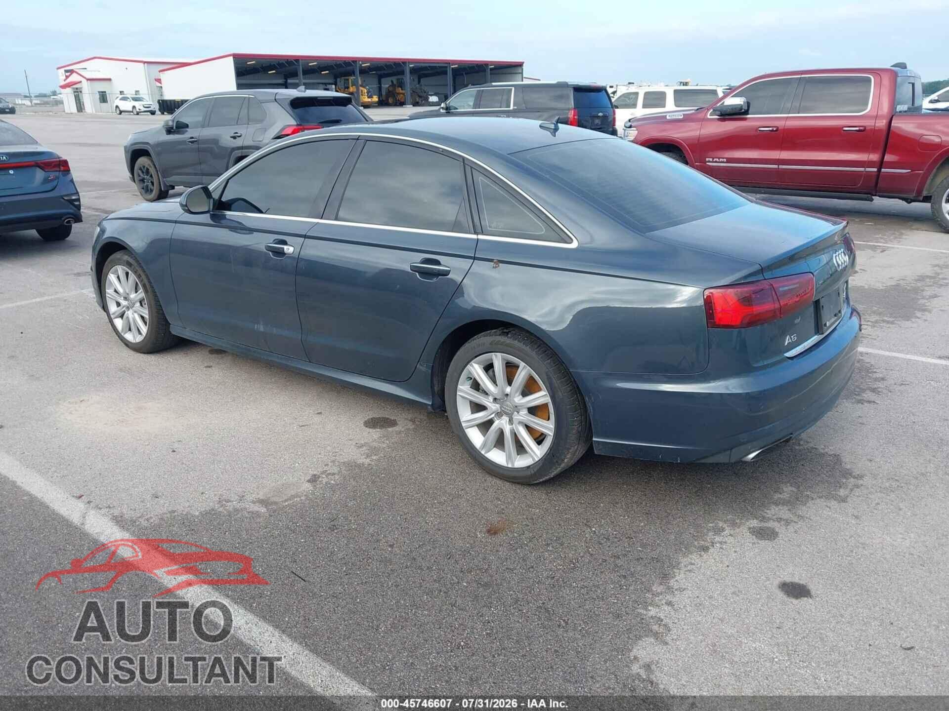AUDI A6 2016 - WAUGFAFC3GN021911