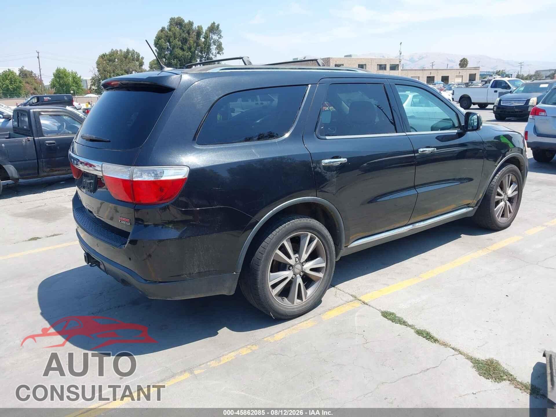 DODGE DURANGO 2013 - 1C4SDJDT6DC662225