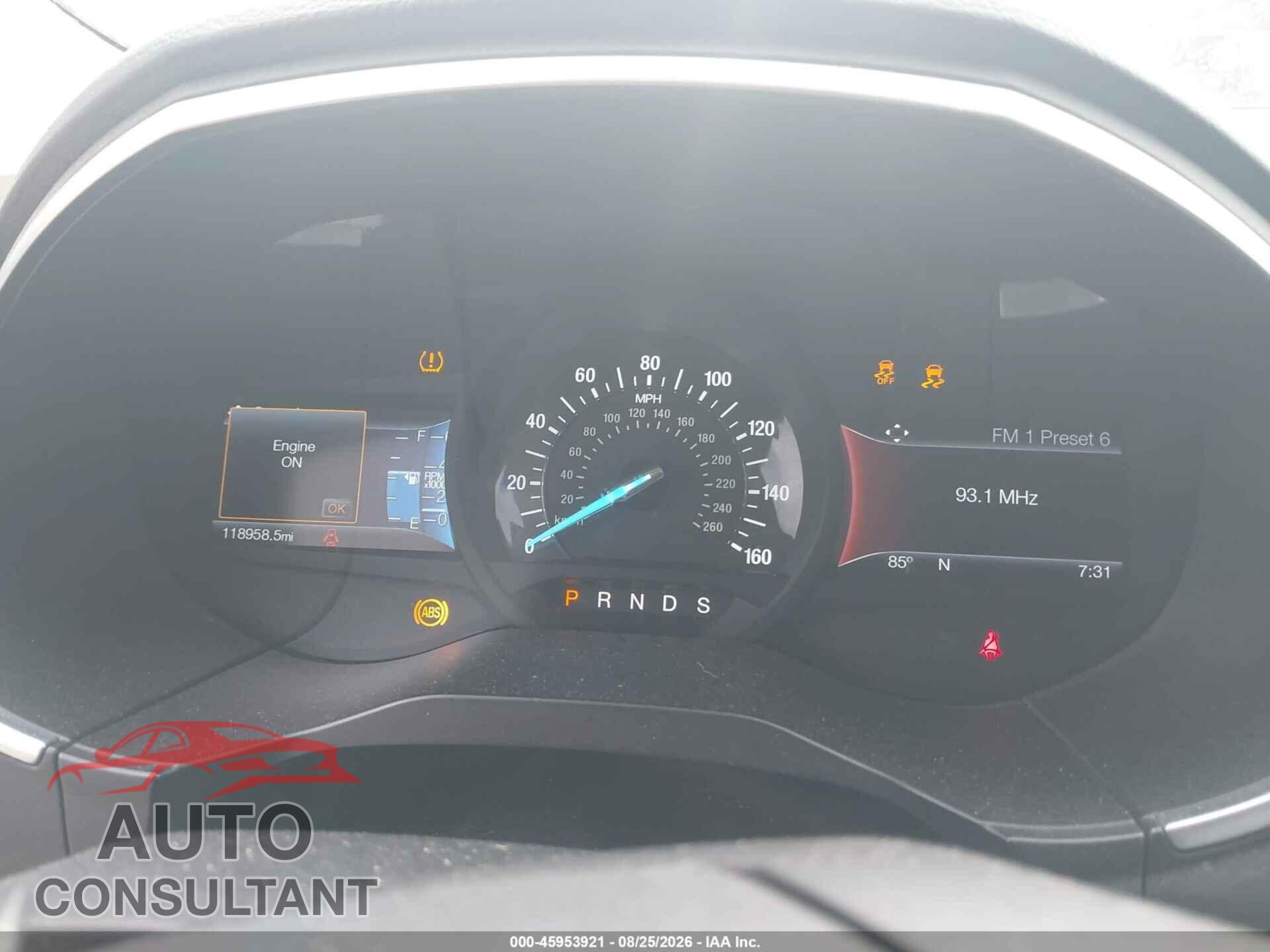 FORD EDGE 2017 - 2FMPK3K99HBB59630