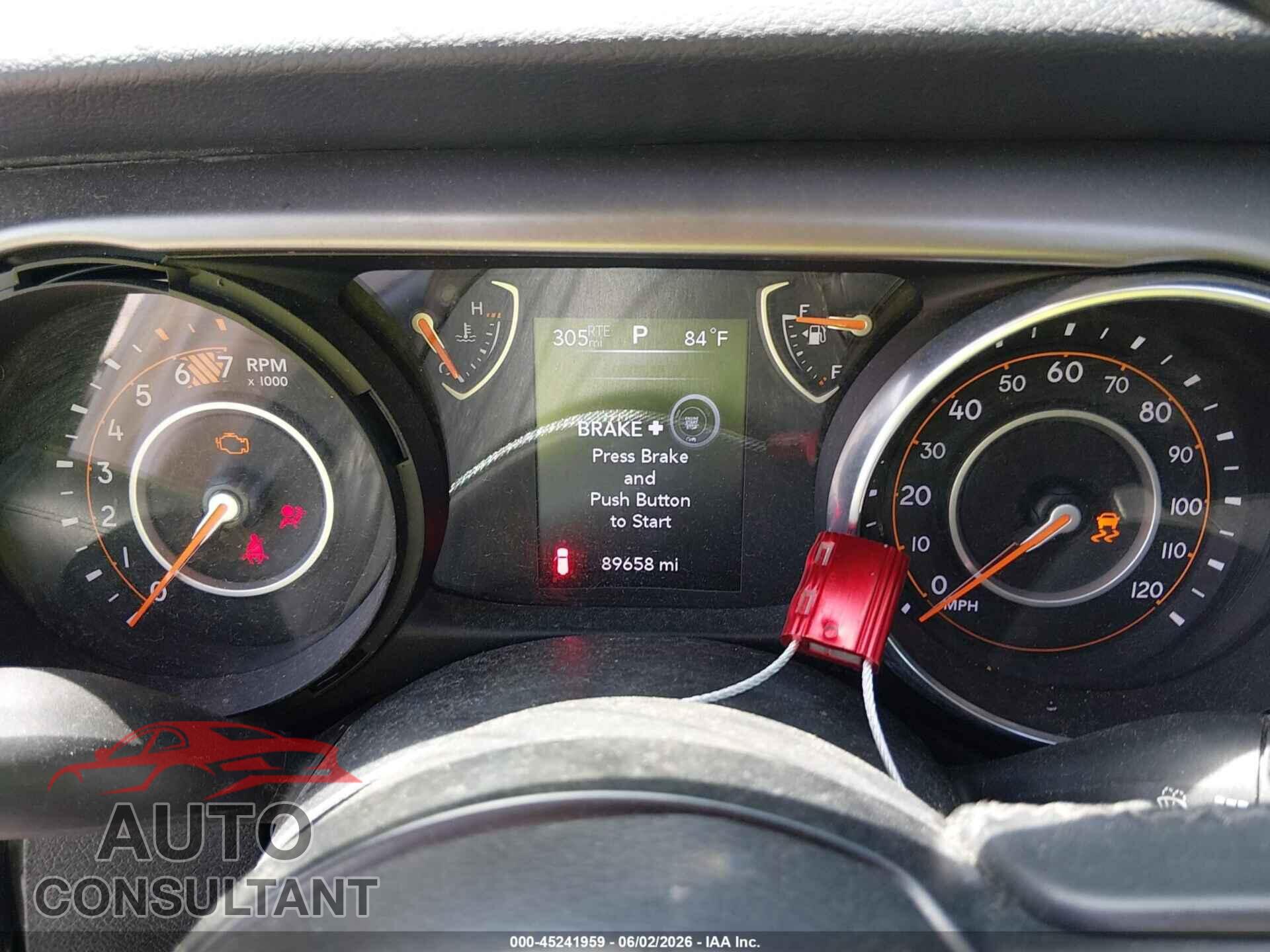 JEEP WRANGLER 2020 - 1C4GJXAN8LW227159