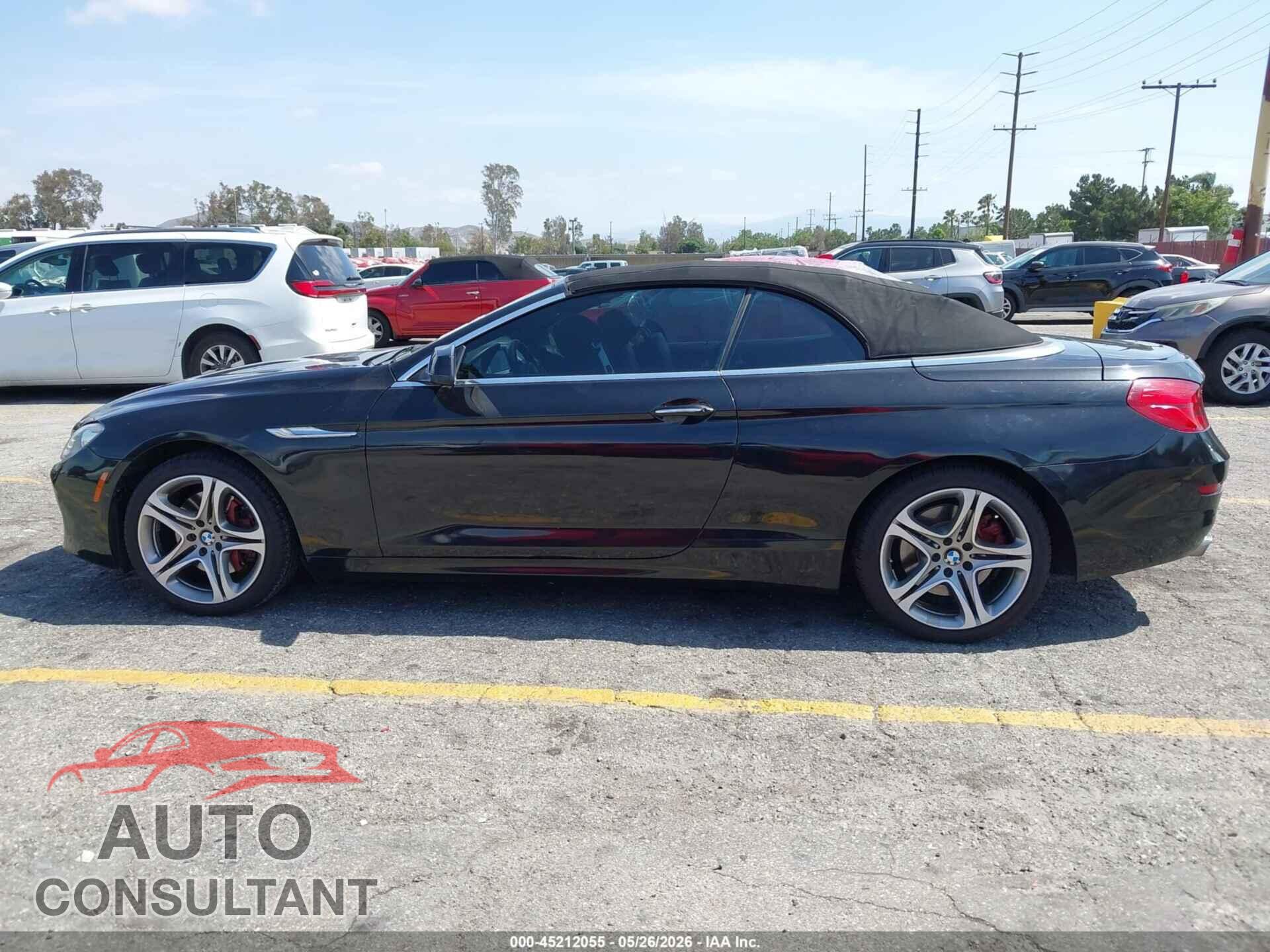 BMW 650I 2012 - WBALZ3C59CDL71602