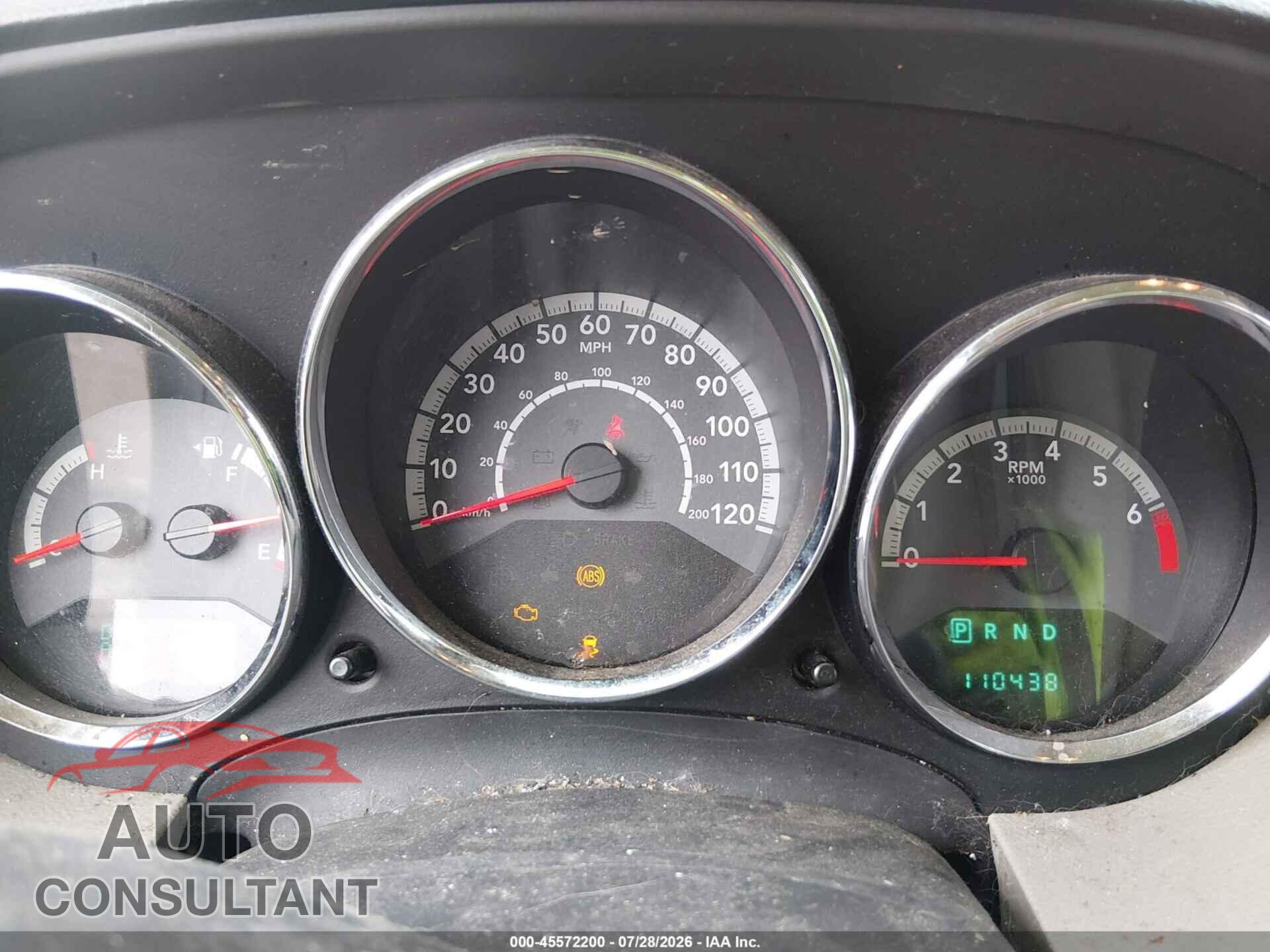 DODGE CALIBER 2010 - 1B3CB9HB2AD635783