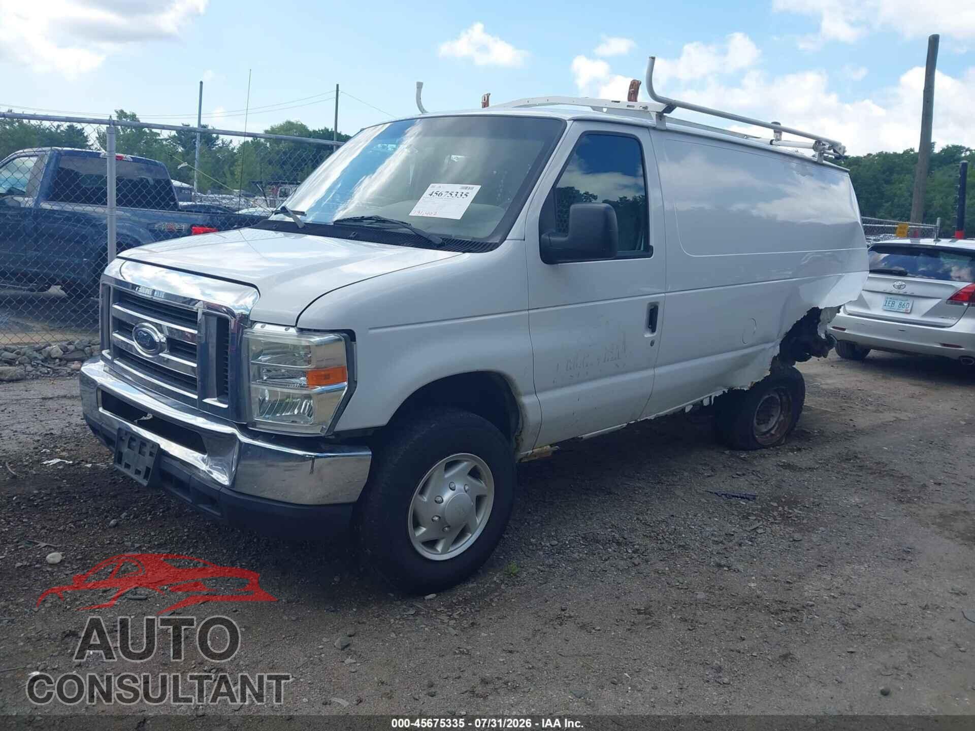 FORD ECONOLINE 2009 - 1FTNE24W99DA36180