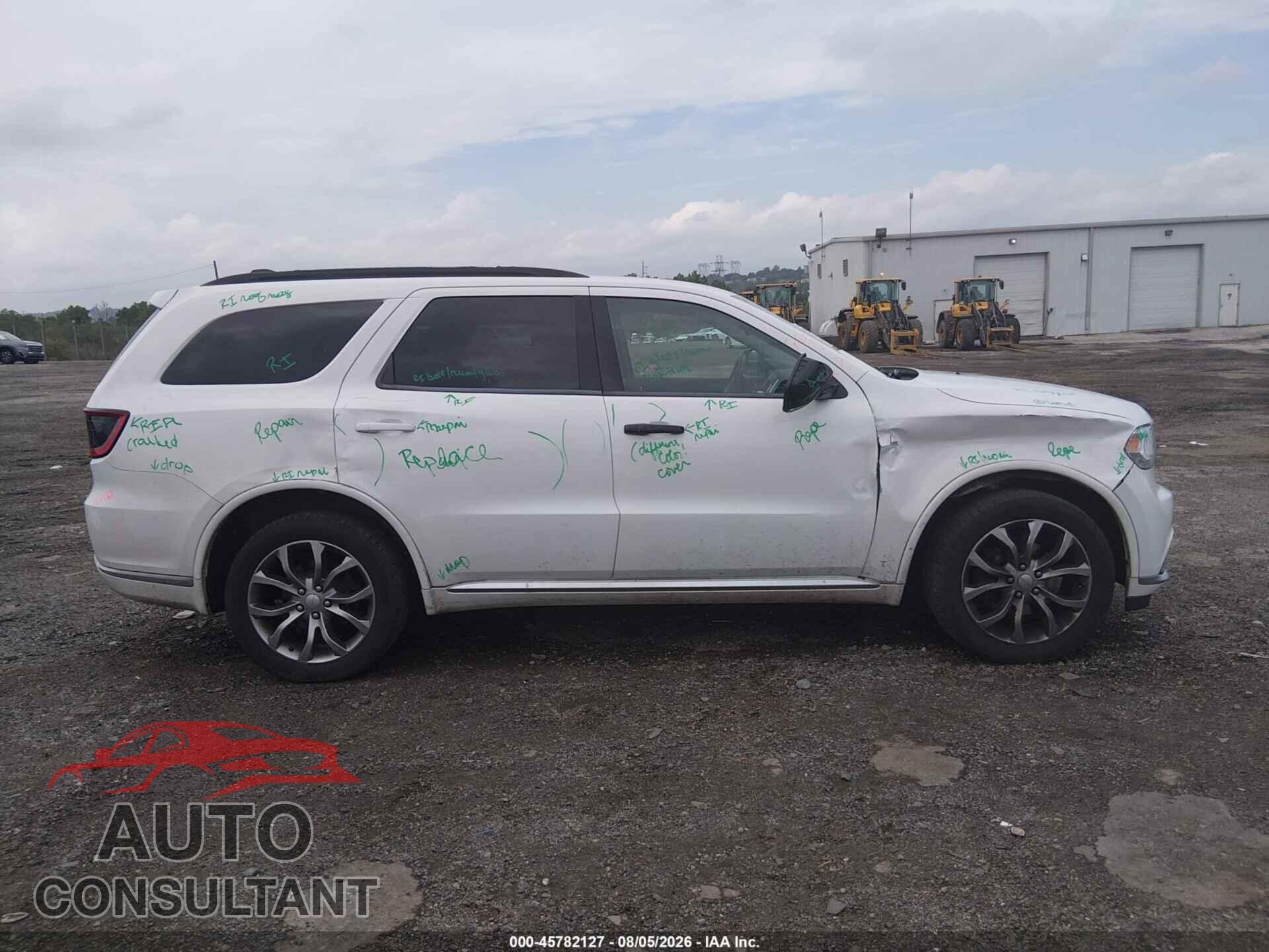 DODGE DURANGO 2018 - 1C4RDJAG6JC201723