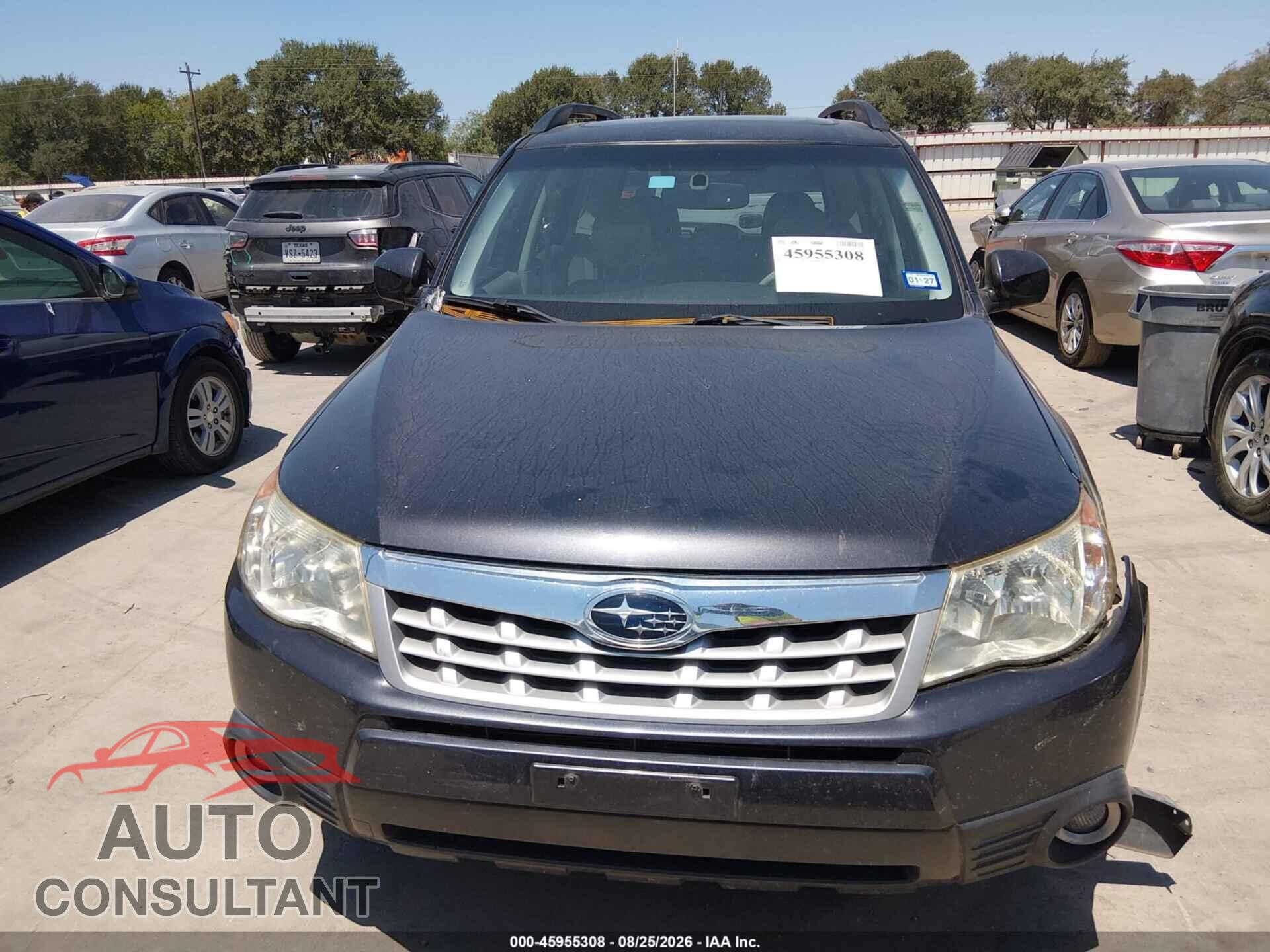 SUBARU FORESTER 2013 - JF2SHAEC3DH406437