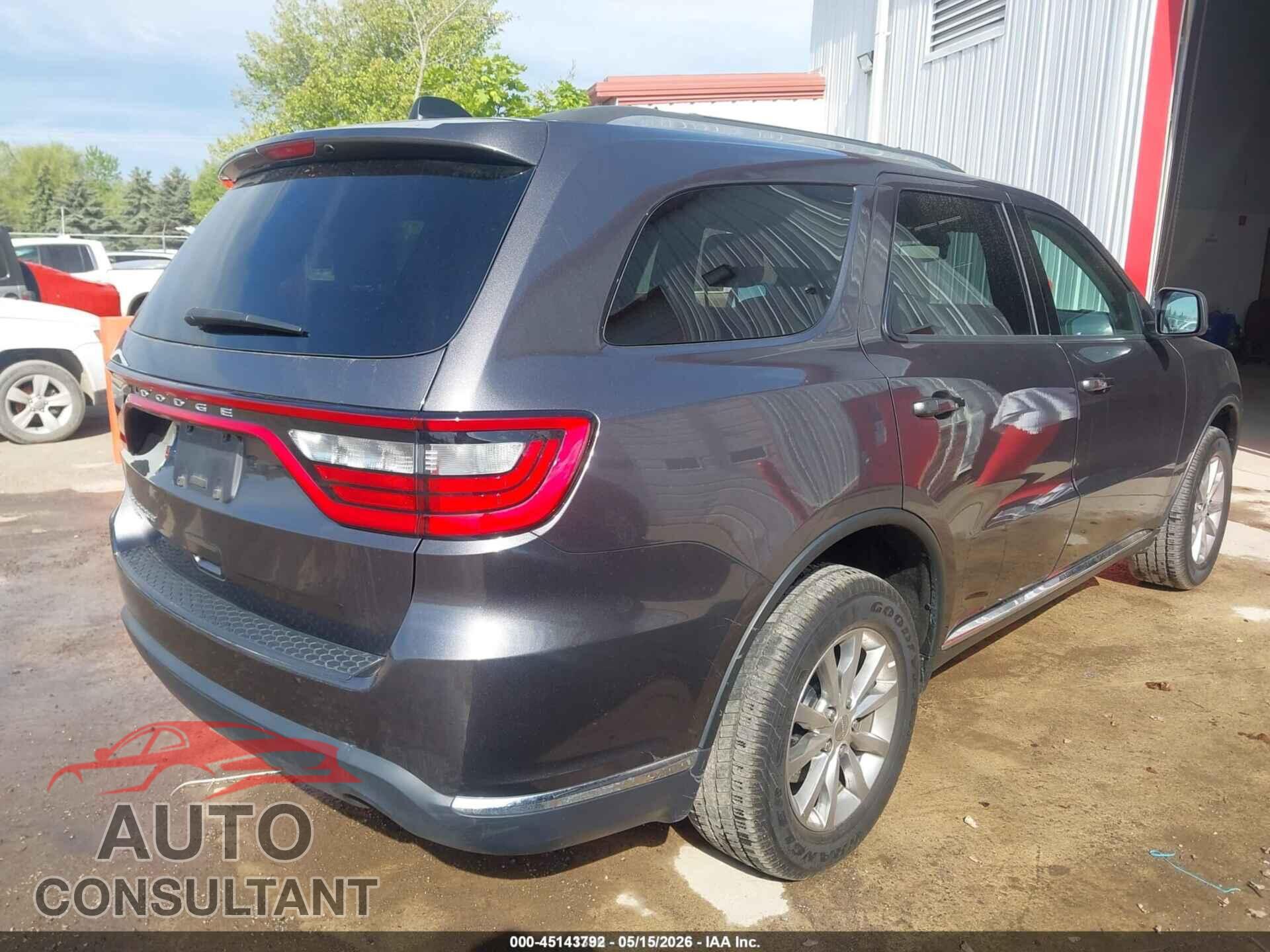 DODGE DURANGO 2017 - 1C4RDJAG1HC690817