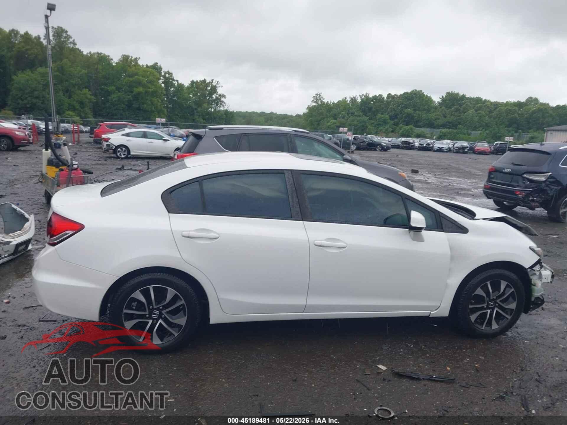 HONDA CIVIC 2013 - 19XFB2F94DE258881