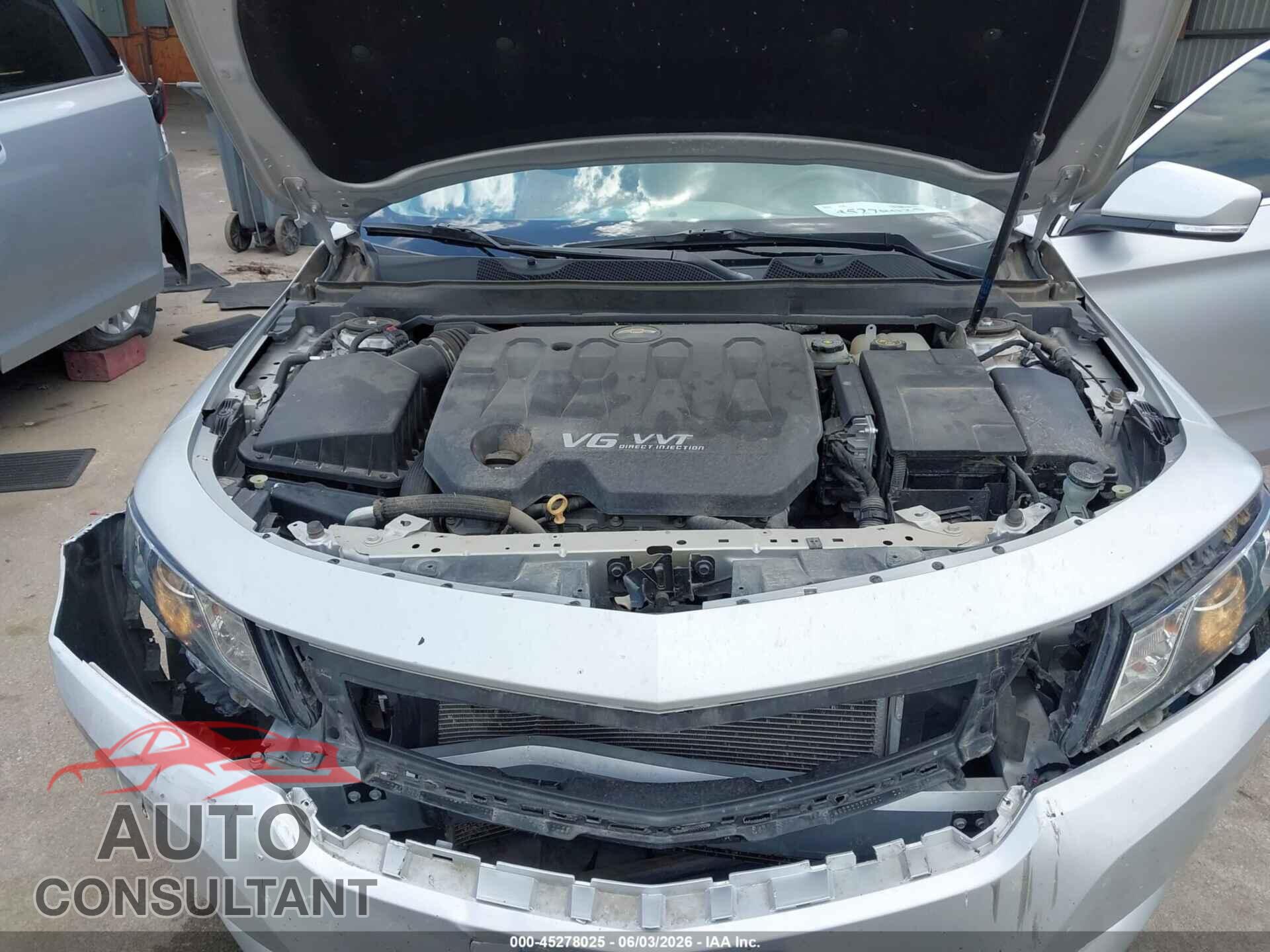 CHEVROLET IMPALA 2017 - 2G1105S34H9190260