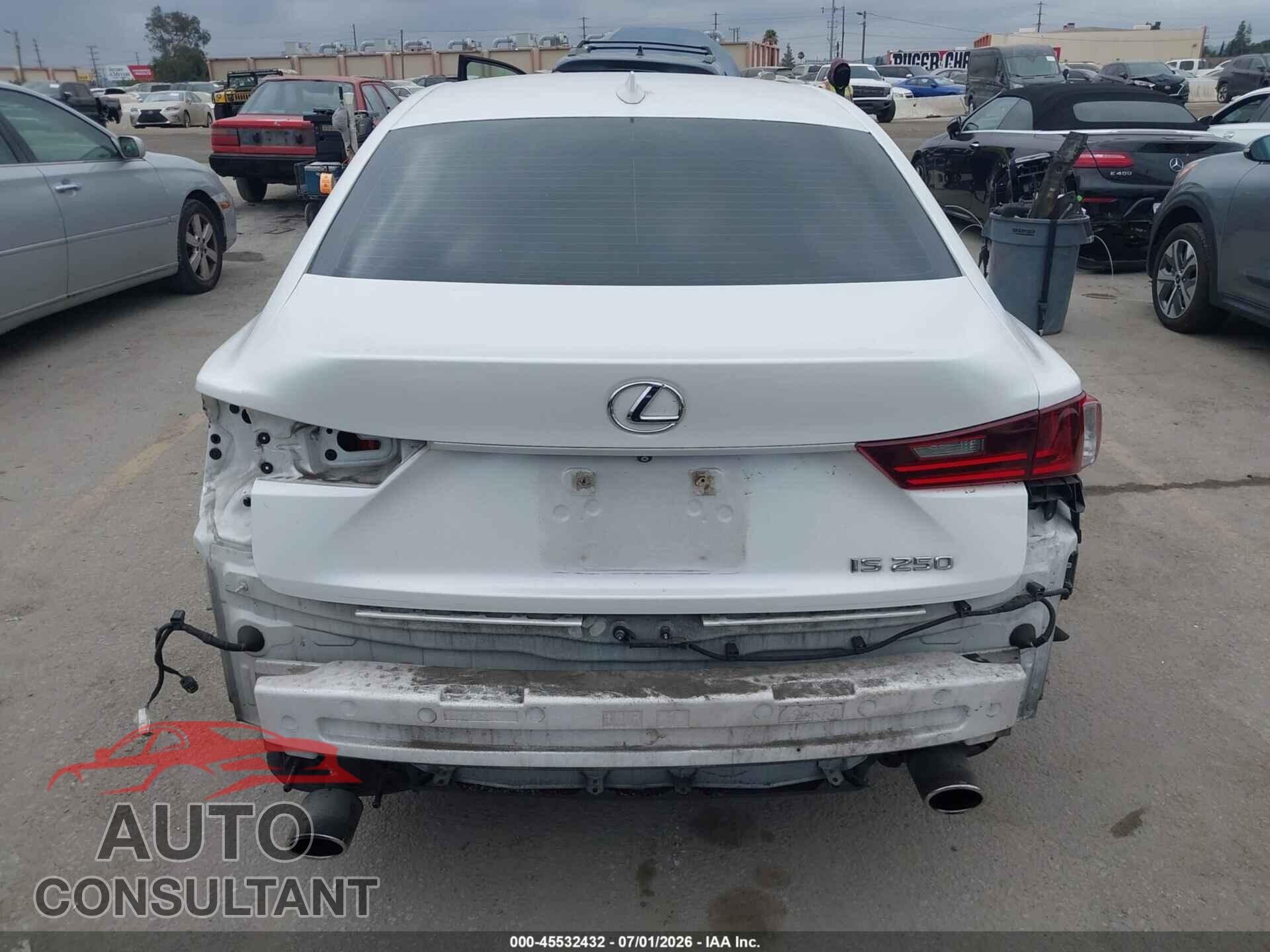 LEXUS IS 250 2015 - JTHBF1D23F5053729