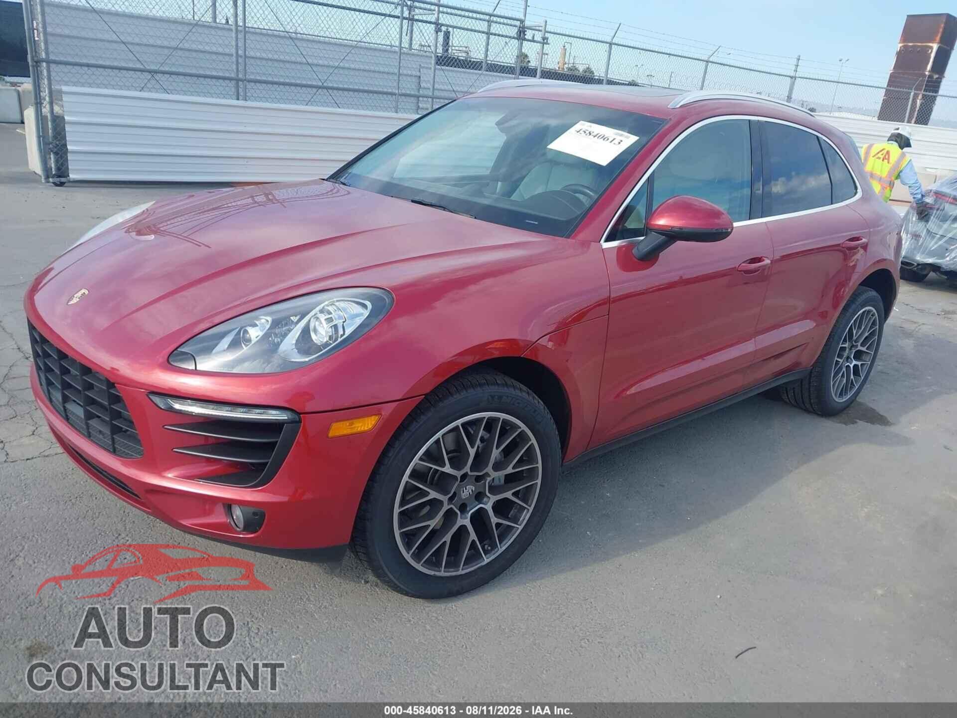 PORSCHE MACAN 2016 - WP1AB2A52GLB43981
