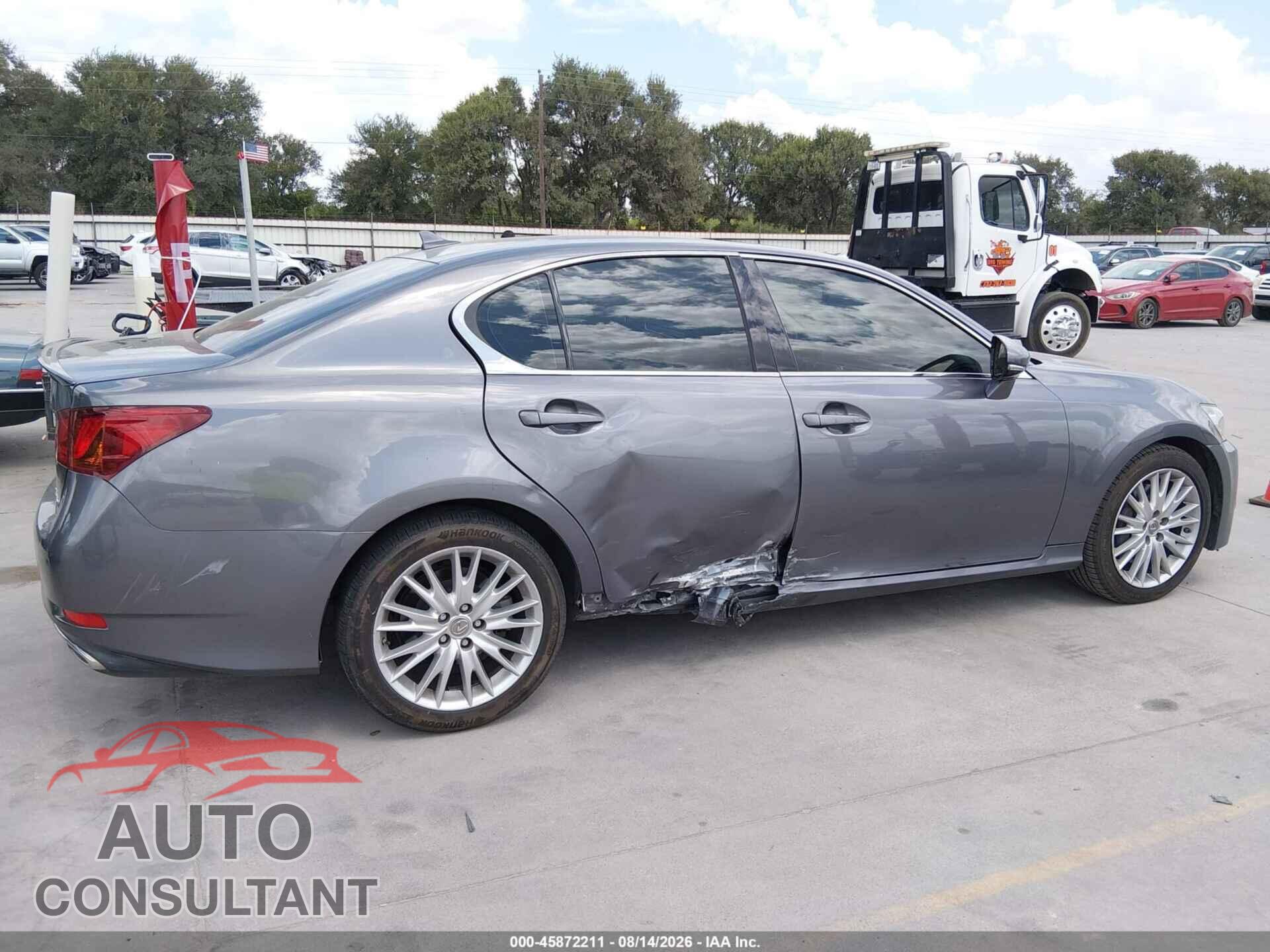LEXUS GS 350 2013 - JTHBE1BL4D5018970
