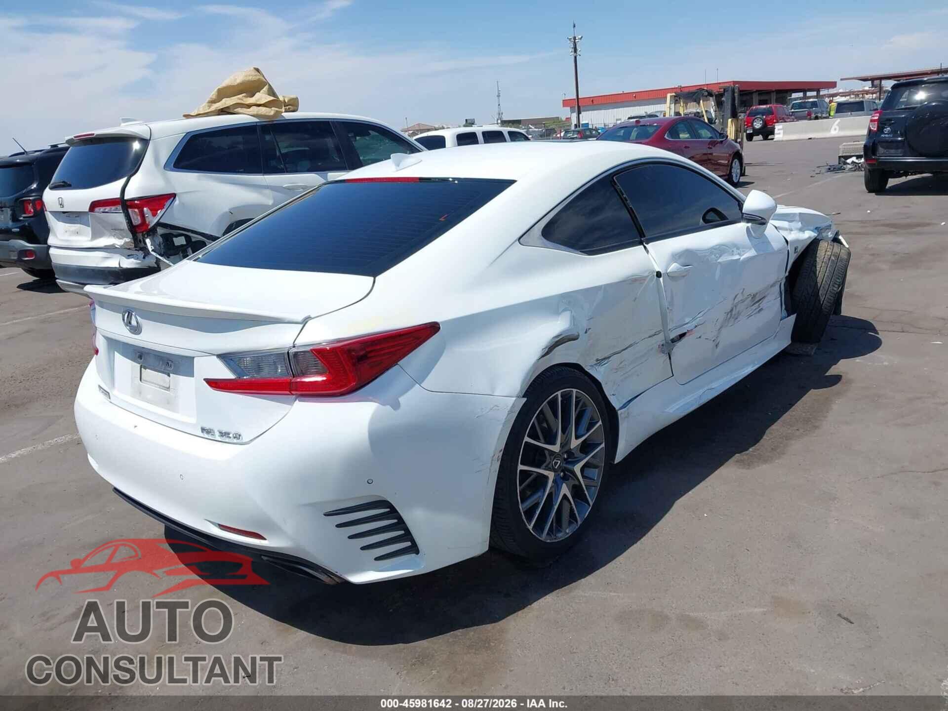 LEXUS RC 350 2015 - JTHHE5BC5F5010686