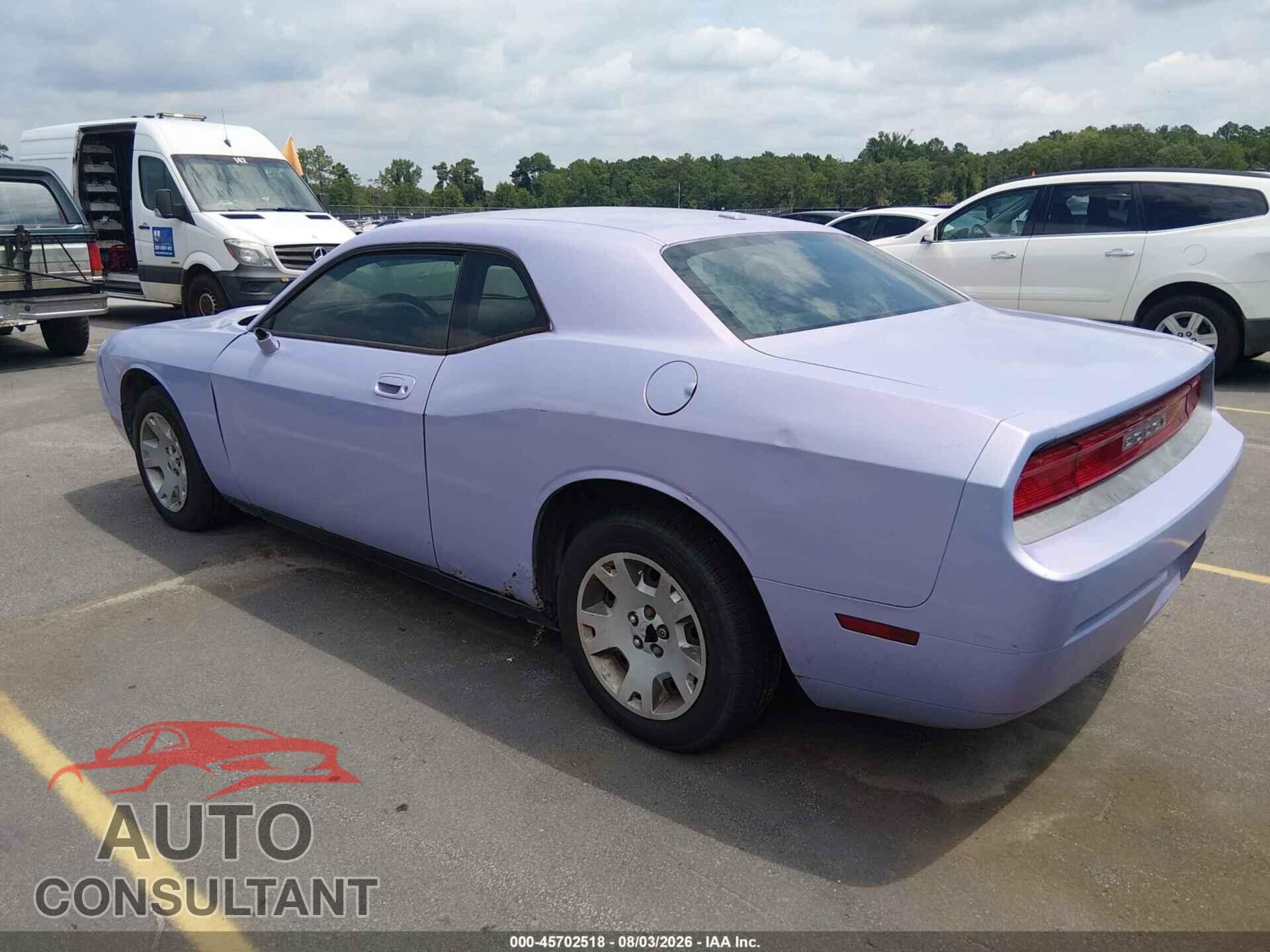 DODGE CHALLENGER 2010 - 2B3CJ4DV5AH321408