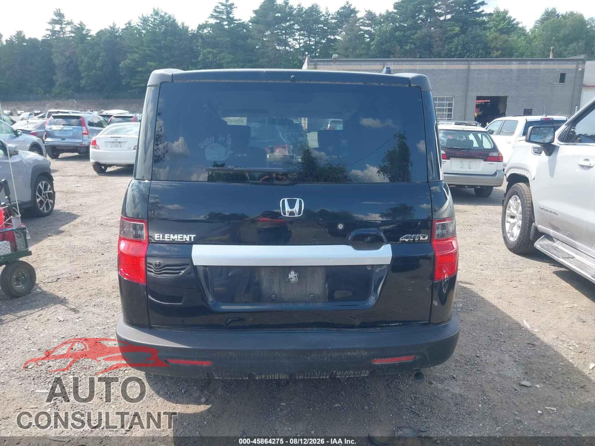 HONDA ELEMENT 2011 - 5J6YH2H30BL007189