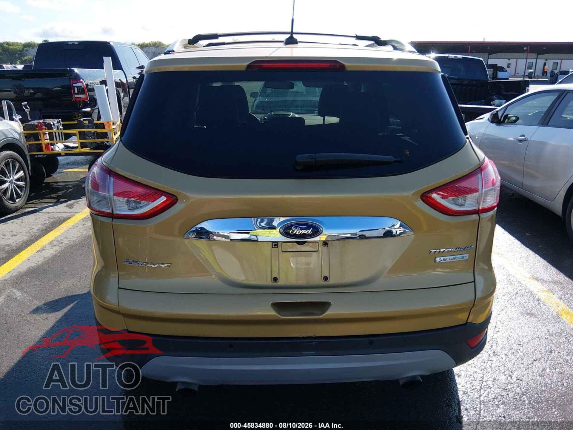 FORD ESCAPE 2014 - 1FMCU0J9XEUE51592