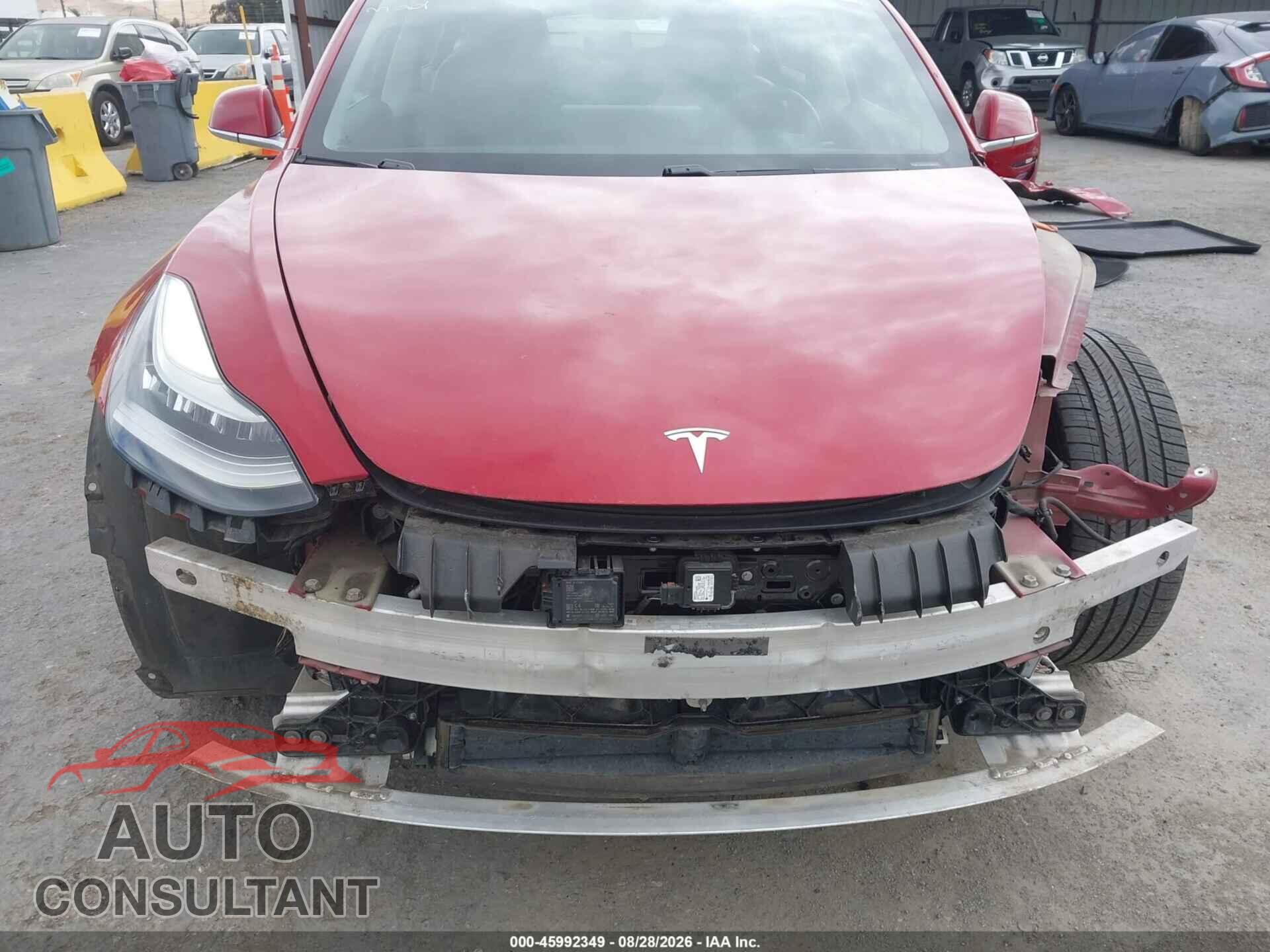 TESLA MODEL 3 2018 - 5YJ3E1EB8JF084991
