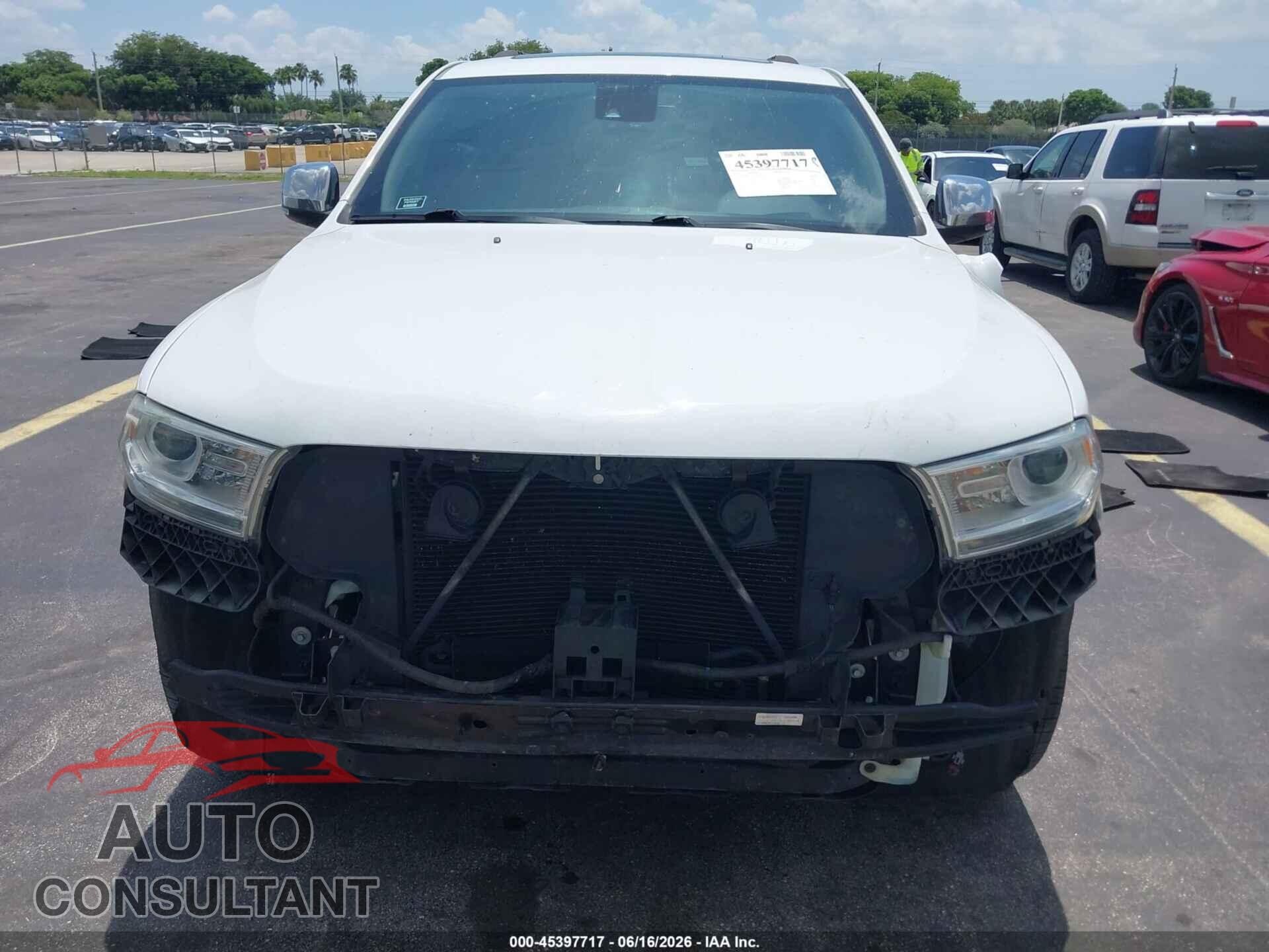 DODGE DURANGO 2014 - 1C4SDHETXEC970782