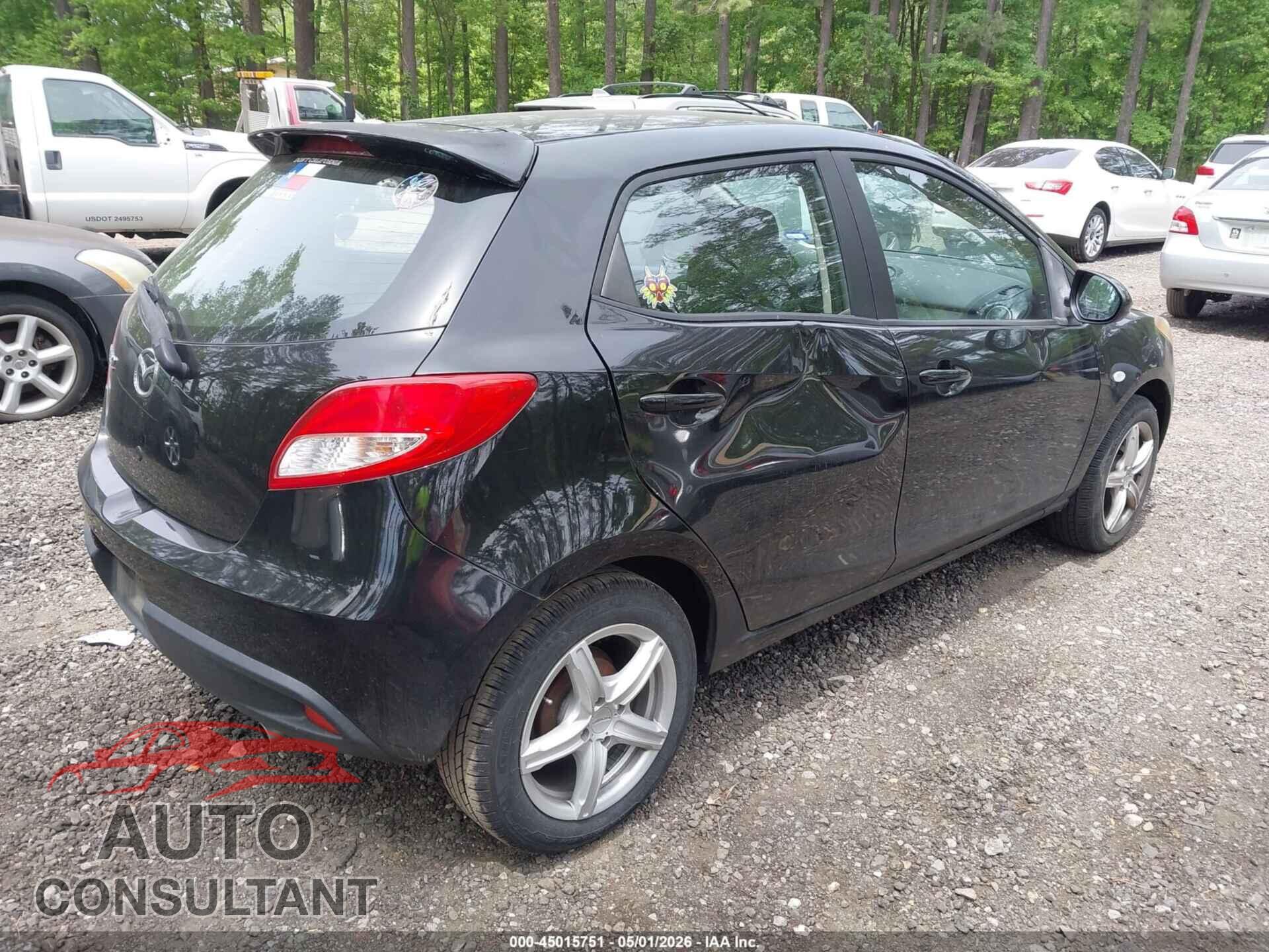 MAZDA MAZDA2 2012 - JM1DE1LY2C0140792