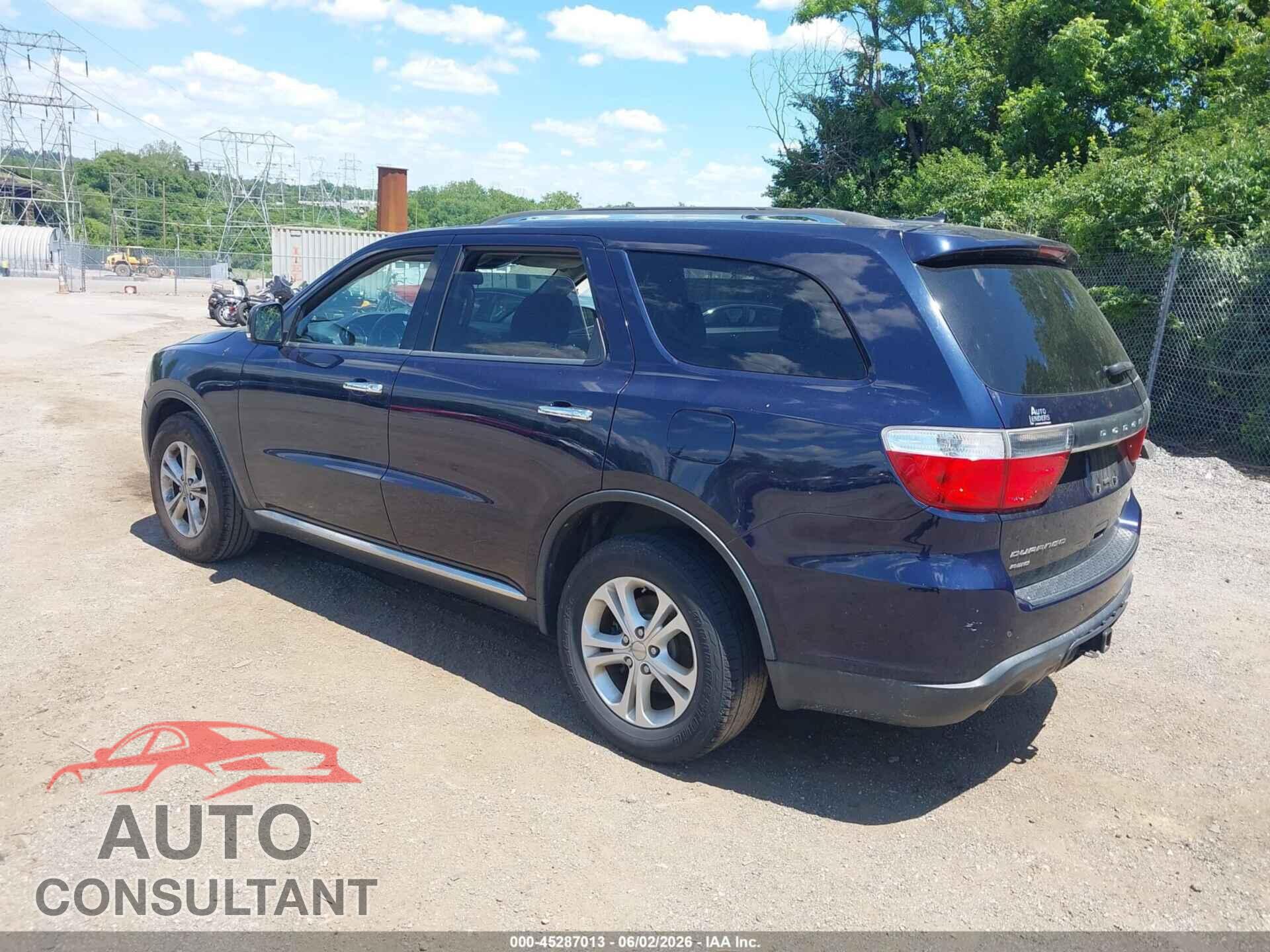 DODGE DURANGO 2013 - 1C4SDJDT3DC565046