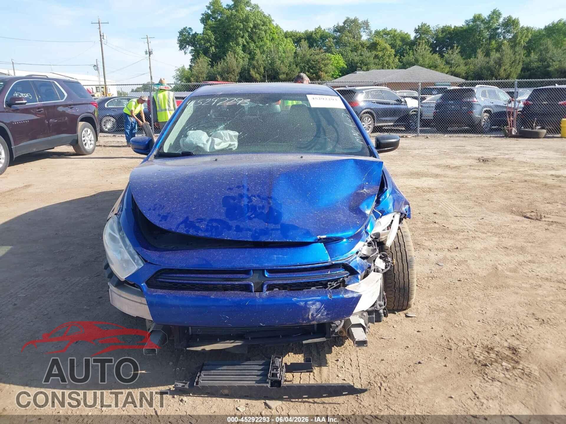 DODGE DART 2014 - 1C3CDFAA1ED677610