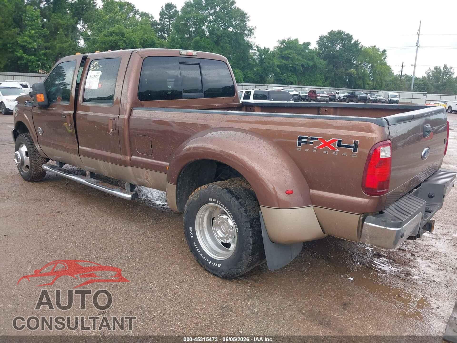 FORD F-350 2011 - 1FT8W3DT7BEB13652