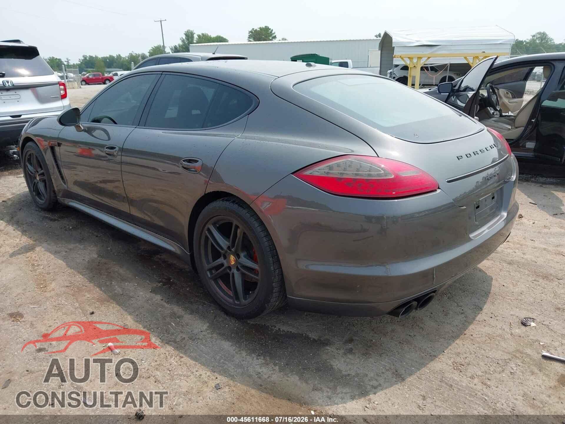 PORSCHE PANAMERA 2013 - WP0AA2A75DL012495