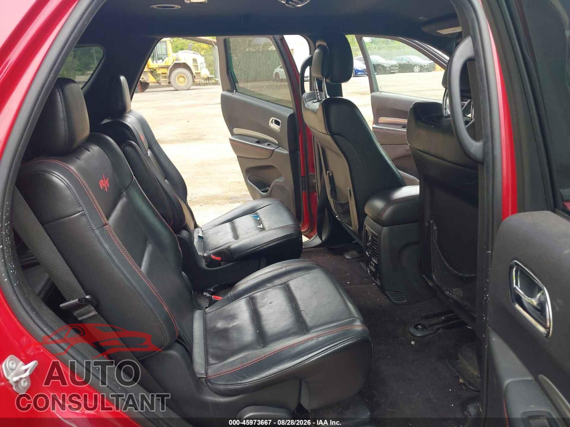 DODGE DURANGO 2017 - 1C4SDJCTXHC639666