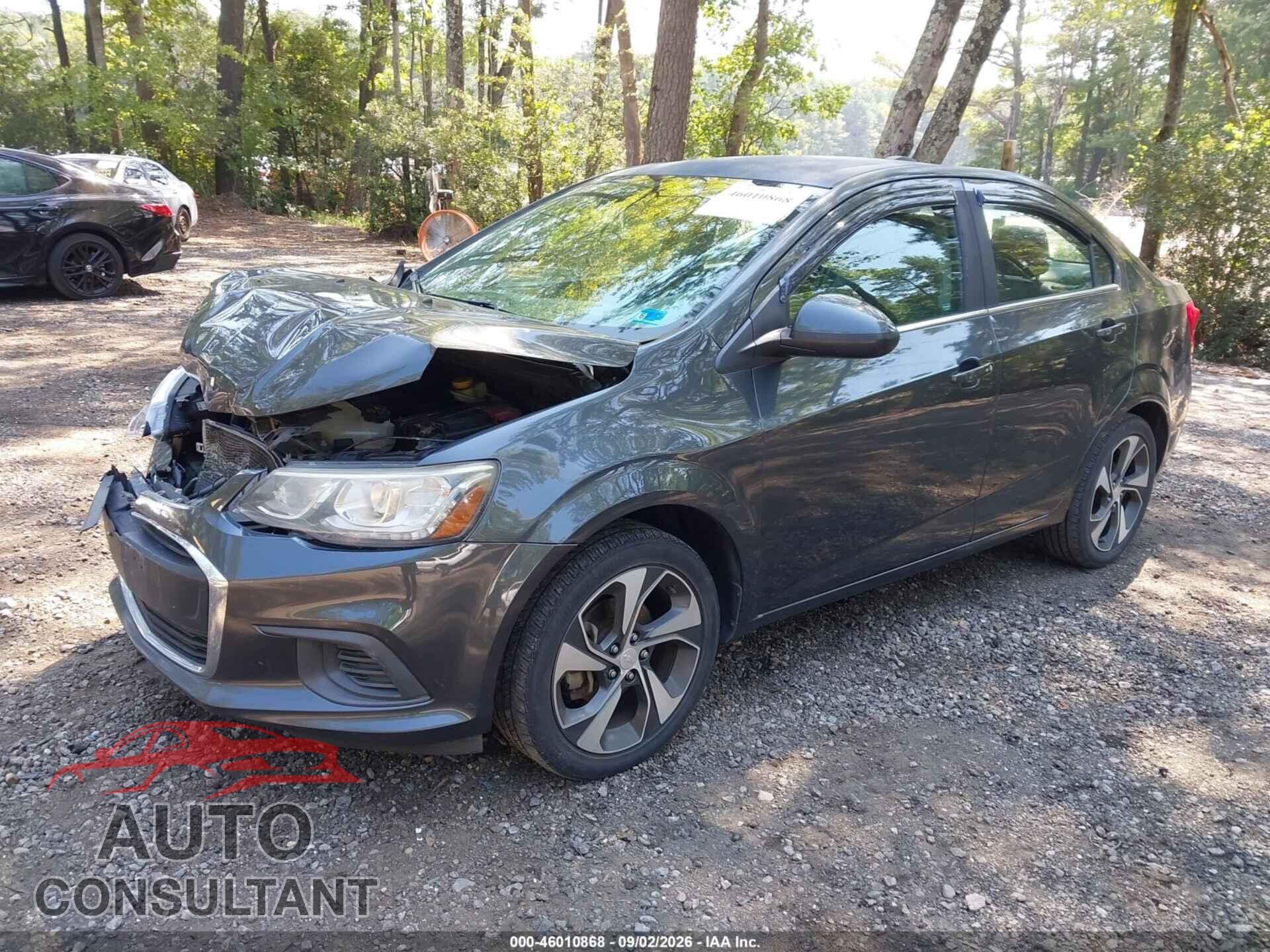 CHEVROLET SONIC 2017 - 1G1JF5SB1H4128808