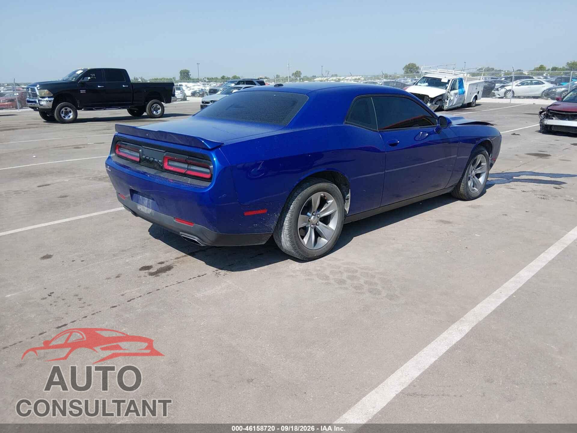 DODGE CHALLENGER 2019 - 2C3CDZAG3KH605361