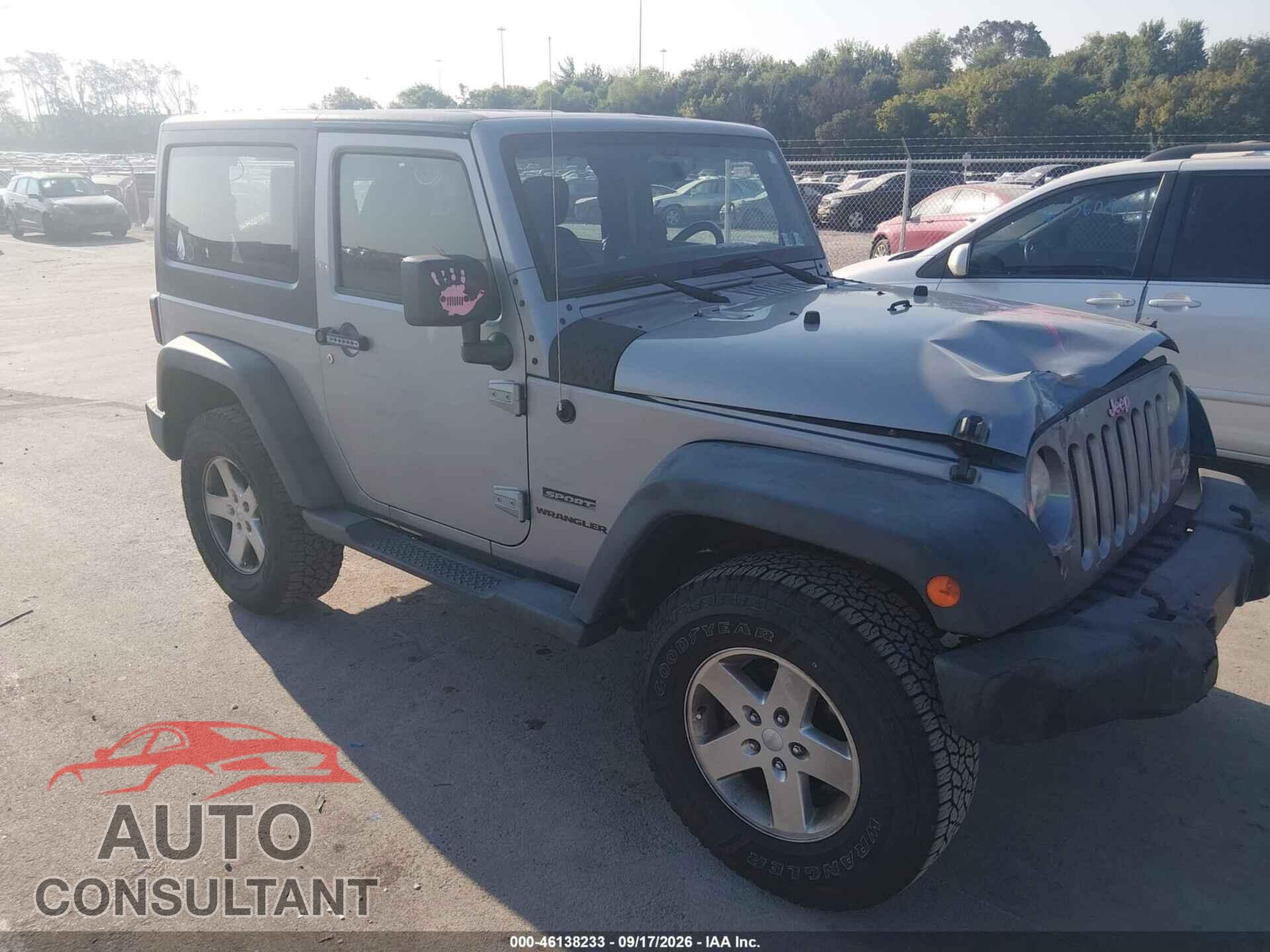 JEEP WRANGLER 2014 - 1C4AJWAG0EL113405