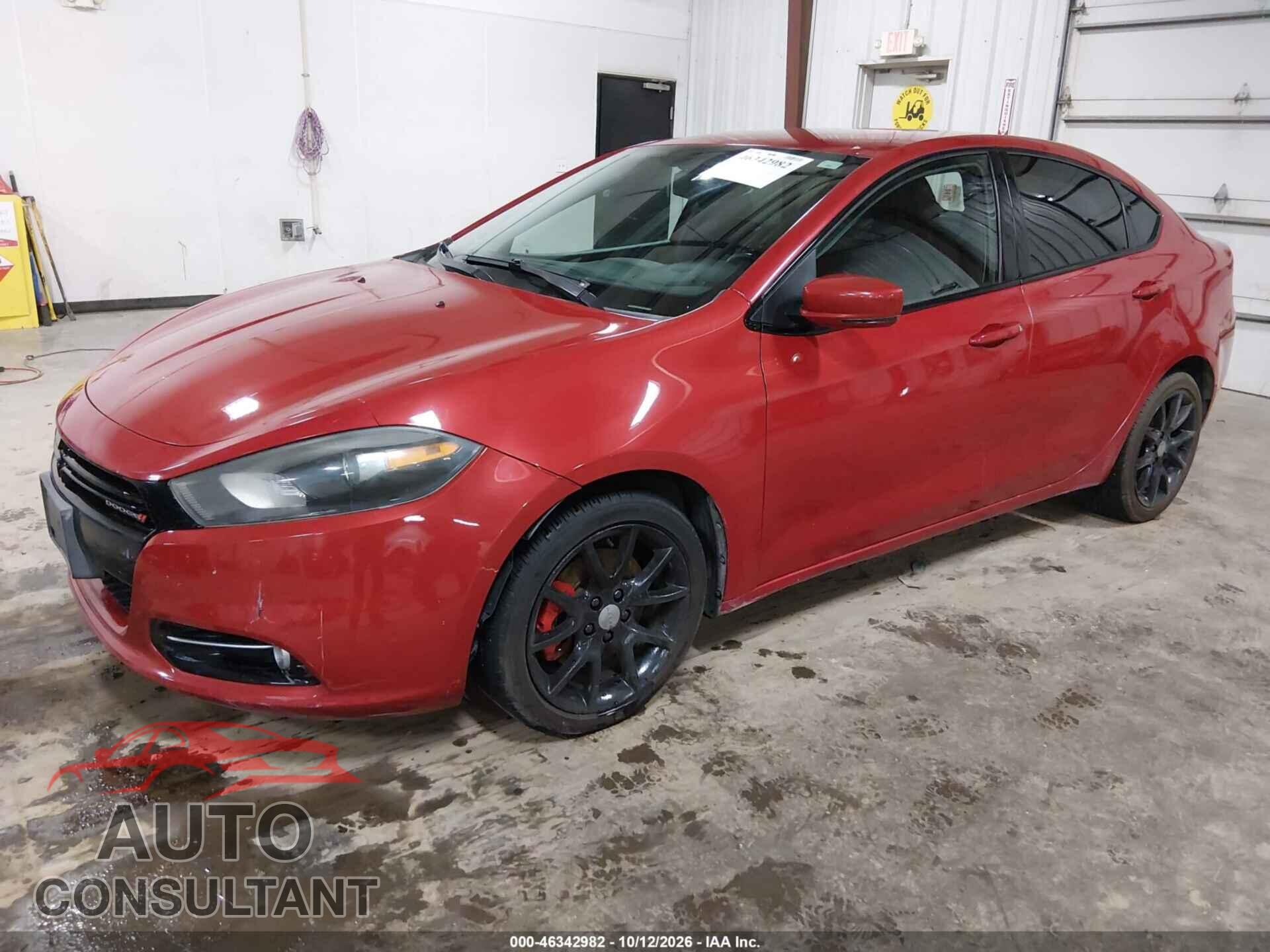 DODGE DART 2013 - 1C3CDFBA2DD337718