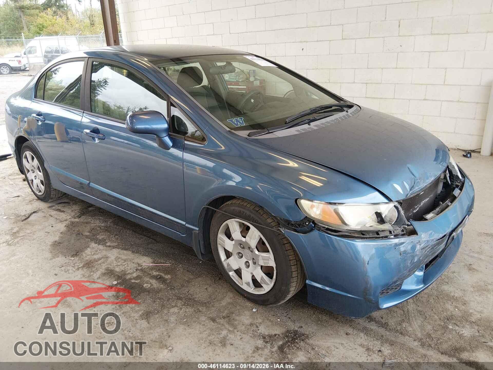 HONDA CIVIC 2009 - 19XFA16539E005990