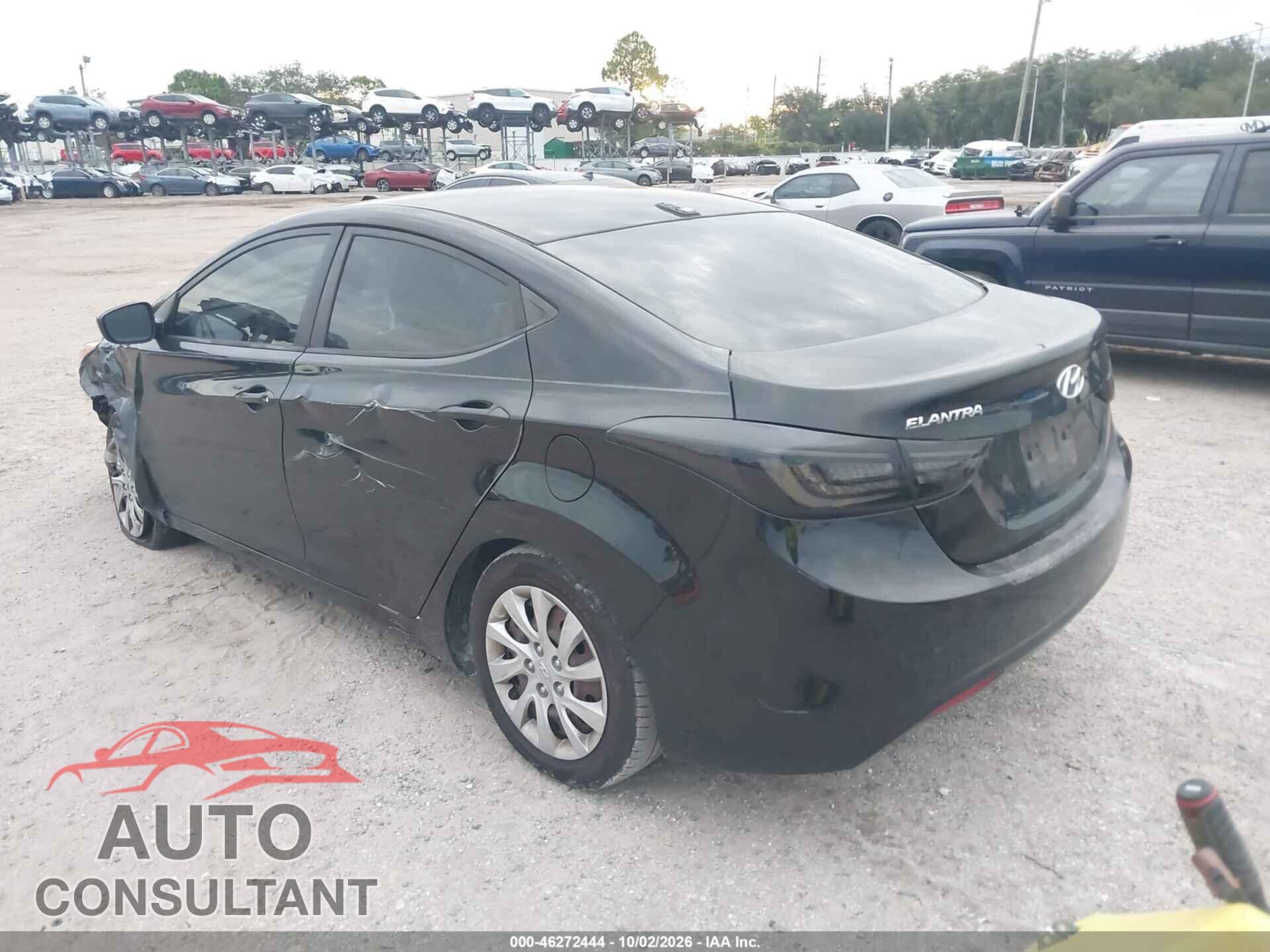 HYUNDAI ELANTRA 2012 - KMHDH4AE1CU228559