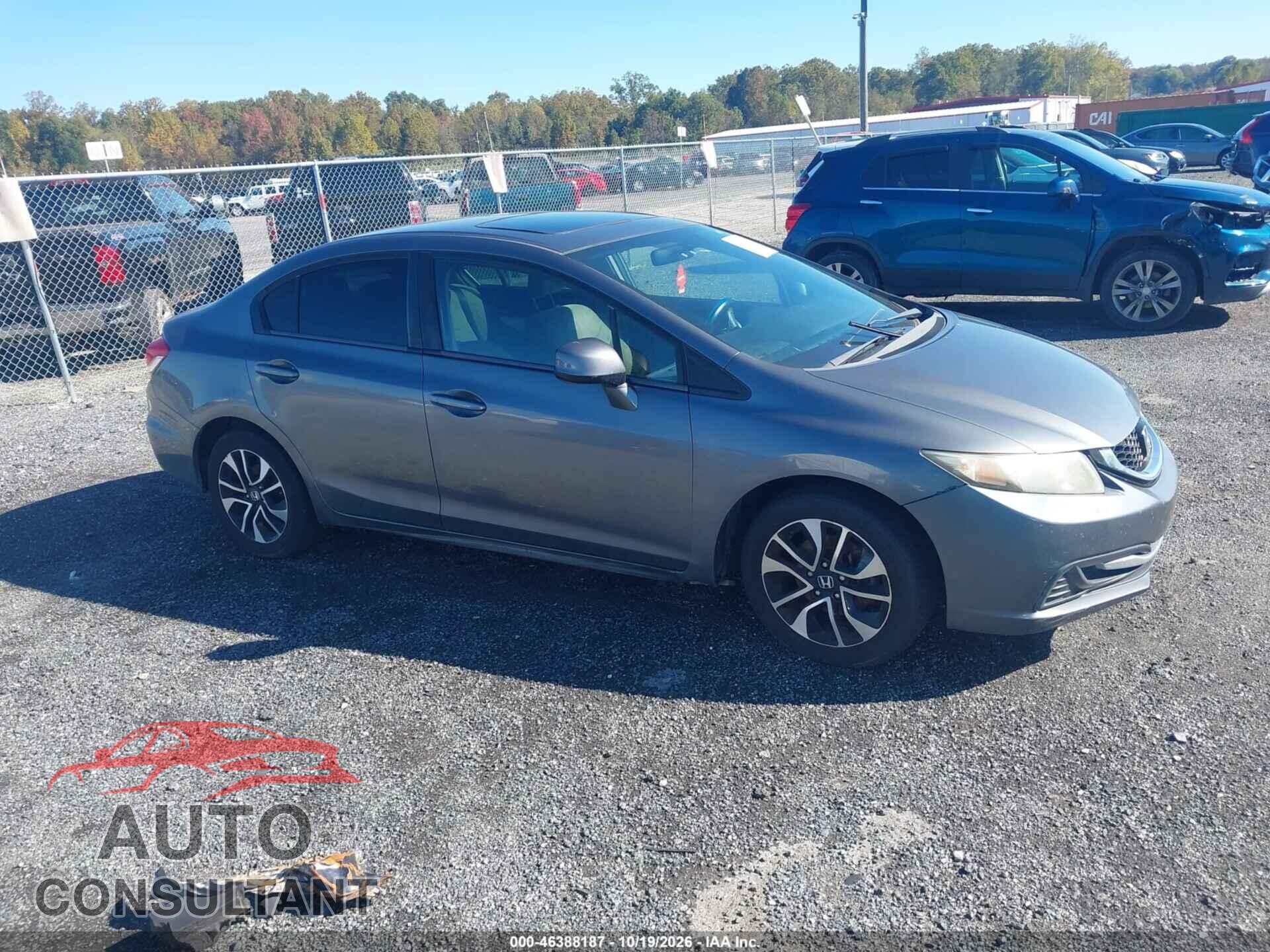HONDA CIVIC 2013 - 19XFB2F89DE208145