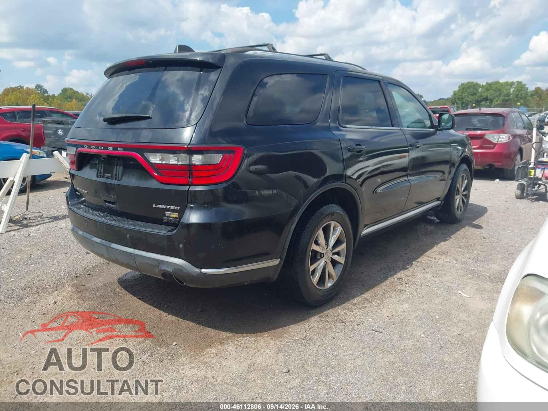 DODGE DURANGO 2014 - 1C4RDJDG5EC596835