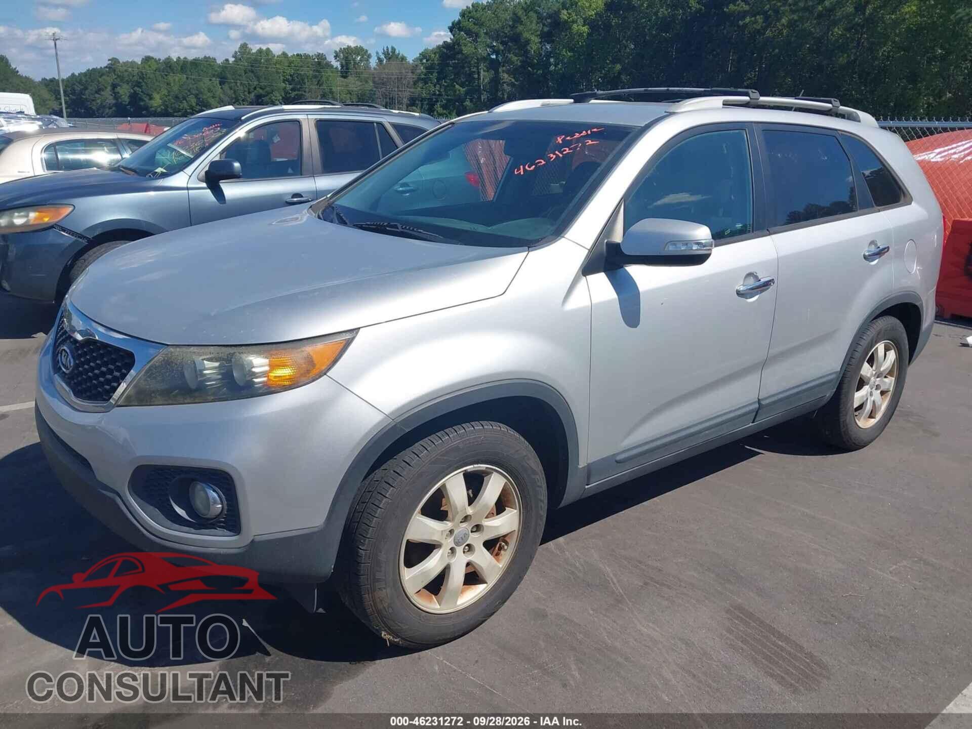KIA SORENTO 2012 - 5XYKT3A60CG237316