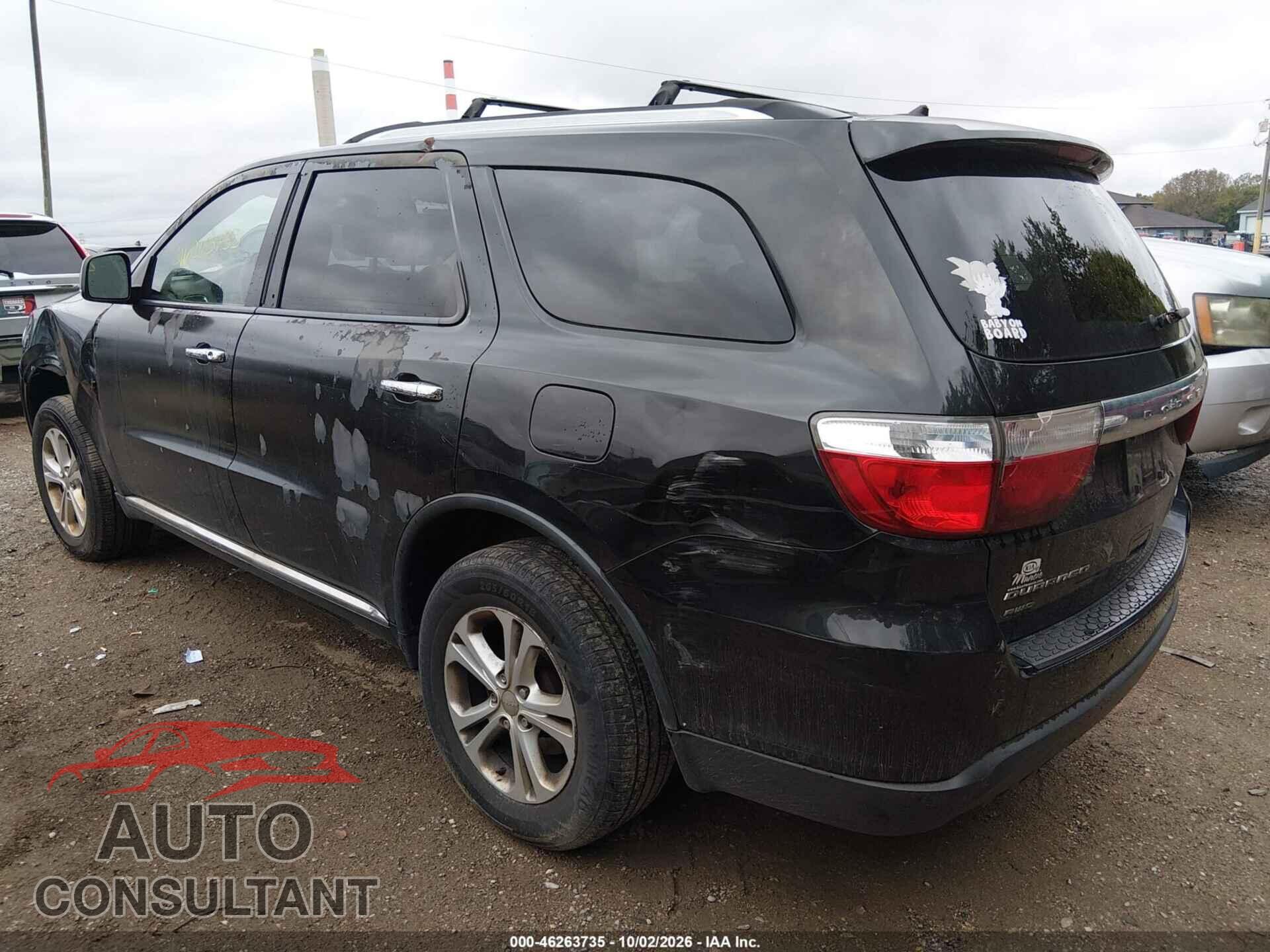 DODGE DURANGO 2013 - 1C4RDJDG0DC613538