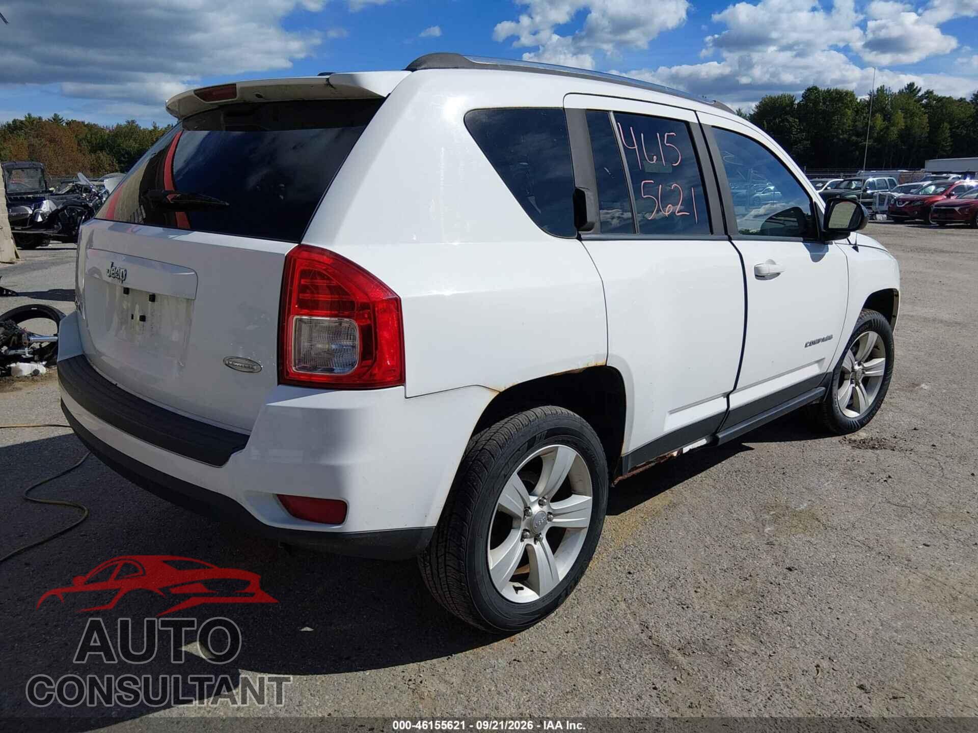 JEEP COMPASS 2013 - 1C4NJDEB9DD253322