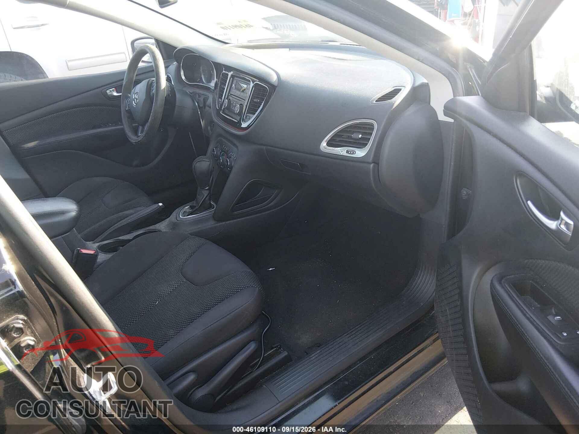 DODGE DART 2014 - 1C3CDFAA5ED768301