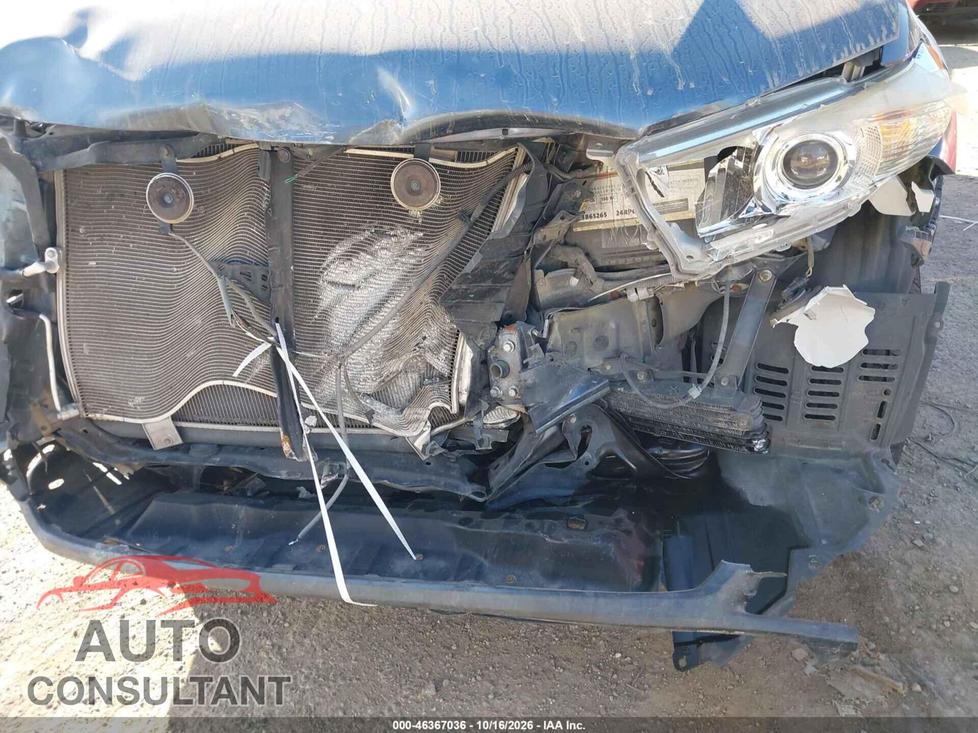 TOYOTA HIGHLANDER 2013 - 5TDDK3EH8DS220355