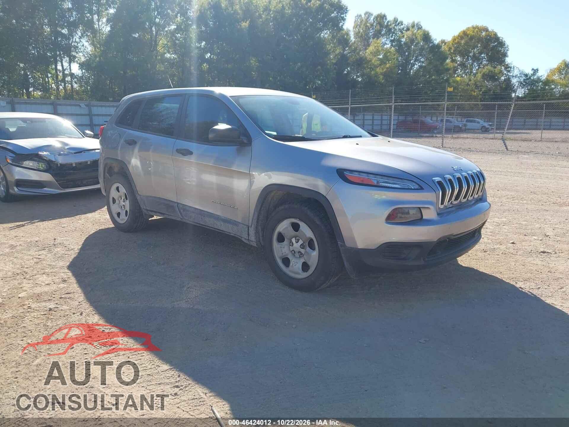 JEEP CHEROKEE 2016 - 1C4PJMAB5GW213908